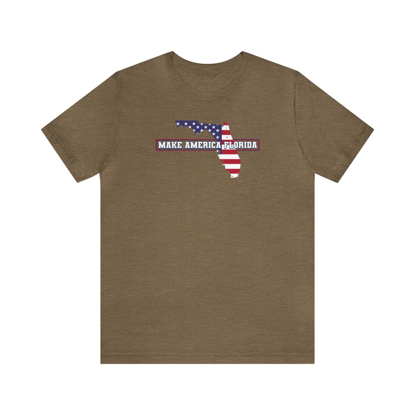Make America Florida, American Patriot, Florida Shirt, Republican Shirt, Freedom Tee, Red White and Blue, Conservative, Patriotic Shirt, USA