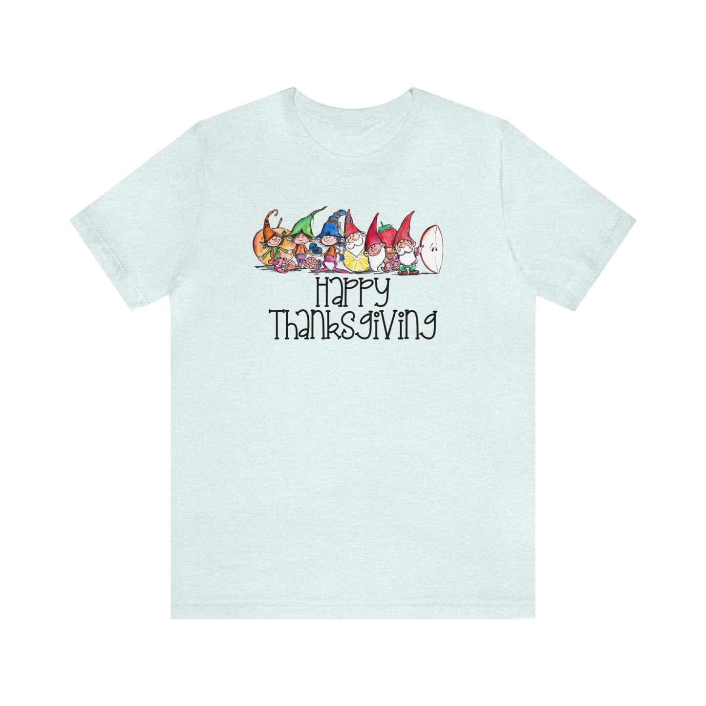Happy Thanksgiving Gnomes, Hello Fall, Fall Shirt, Autumn Shirt, Cute Fall Shirt, Thanksgiving Shirt, Shirt for Women, Teacher Fall Shirt