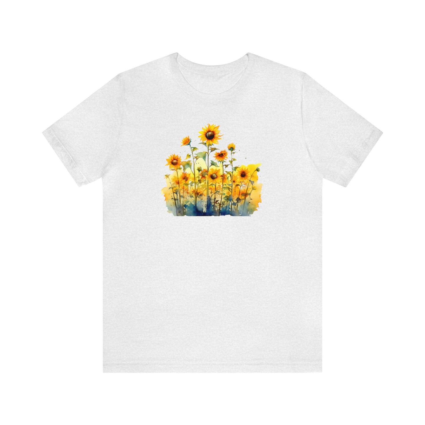 Sunflower Shirt, Flower Print Tee, Womens Garden Shirt, Funny Sunflower Tee, Floral Shirt, Plant Sunflower Shirt, Sunshine Shirt, Sunflower