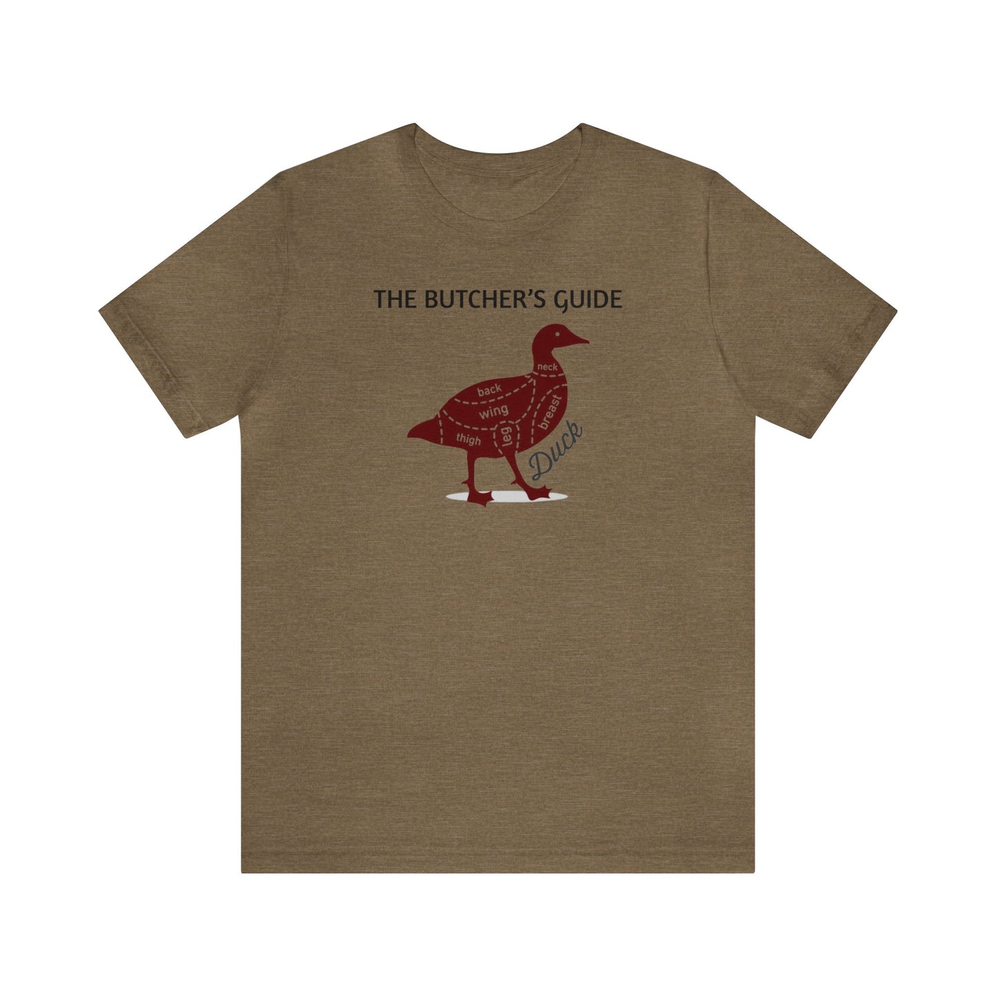 The Butcher's Guide Cuts Of Duck Shirt, Thanksgiving Shirt, Thanksgiving Gifts, Fall Duck Shirt, Duck Cuts Shirt, Duck Chef Shirt, Duck Love