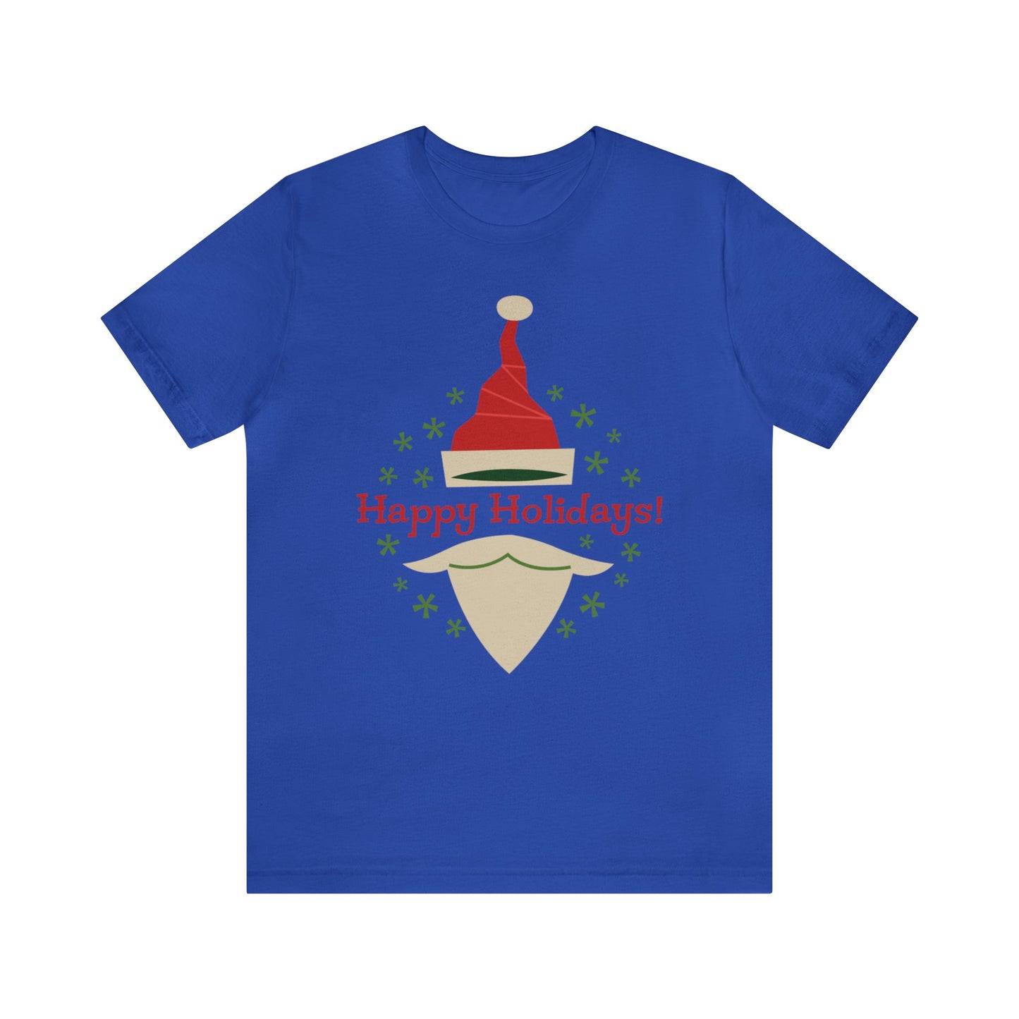 Happy Holidays Santa Shirt, Santa Claus Shirt, Christmas Shirt, Xmas Shirt, Holiday Shirt, Merry Shirt, Festive Shirt, Merry Christmas Tee