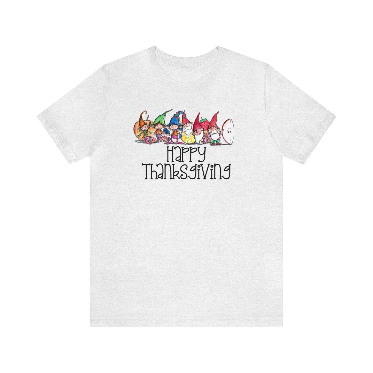 Happy Thanksgiving Gnomes, Hello Fall, Fall Shirt, Autumn Shirt, Cute Fall Shirt, Thanksgiving Shirt, Shirt for Women, Teacher Fall Shirt