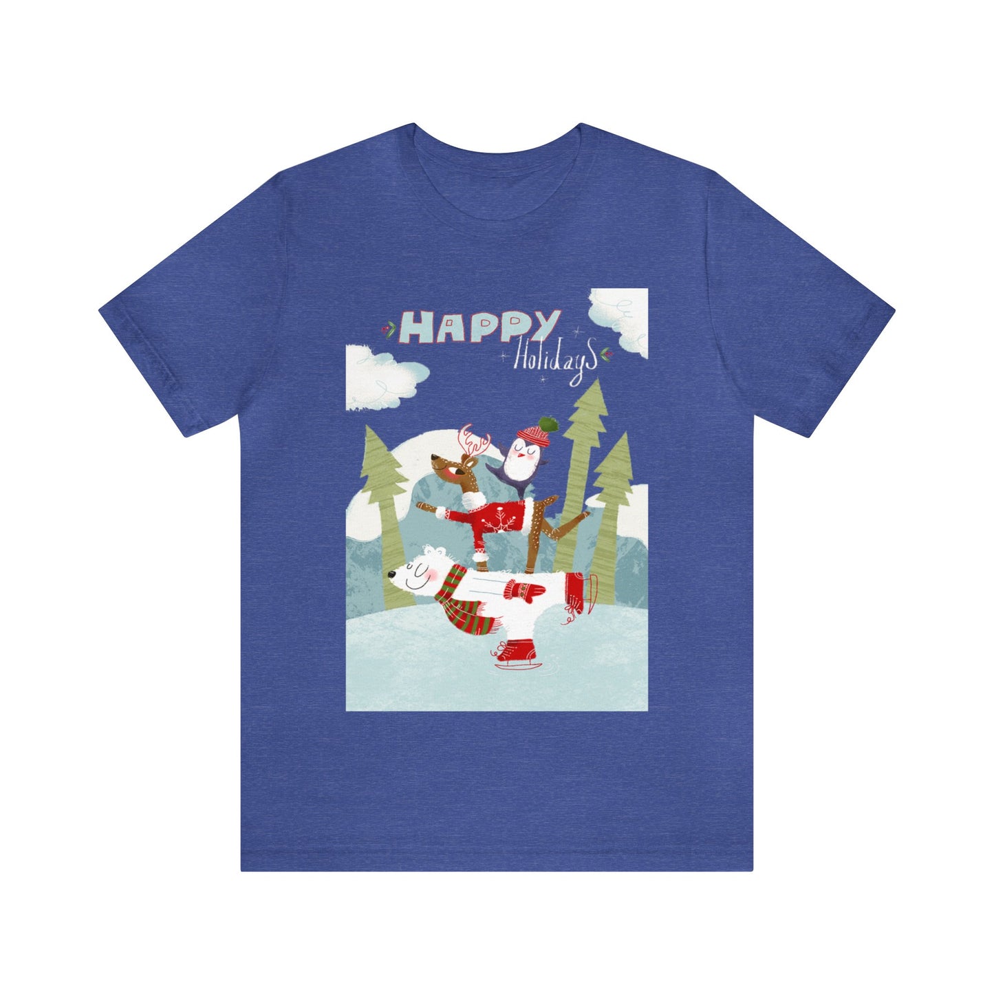 Happy Holidays Shirt, Christmas Shirt, Xmas Shirt, Holiday Shirt, Merry Shirt, Festive Shirt, Merry Christmas Tee, Christmas Gift, Holiday