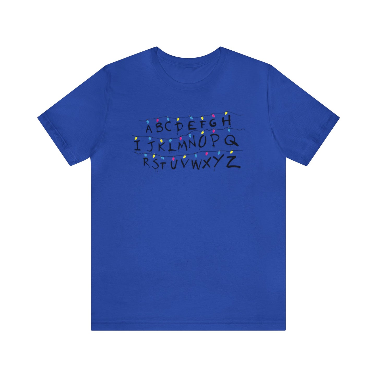 ABC Christmas Shirt, Stranger Things Alphabet Christmas Shirt, Teacher Alphabet Xmas Gift, Holiday, Ugly, Xmas, Christmas Sweatshirt, Xmas T