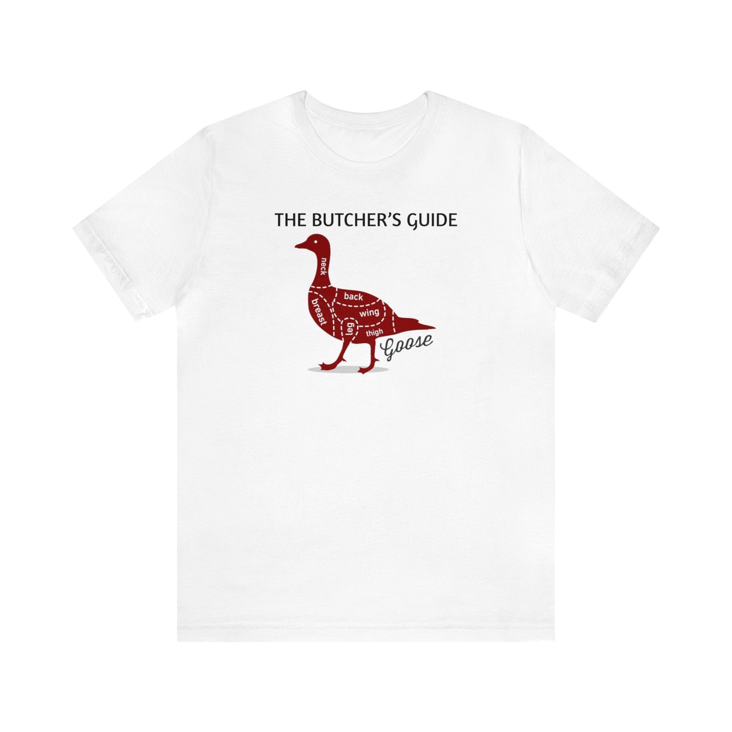 The Butcher's Guide Cuts Of Goose Shirt, Thanksgiving Shirt, Thanksgiving Gifts, Fall Goose Shirt, Goose Cuts Shirt, Goose Chef Shirt