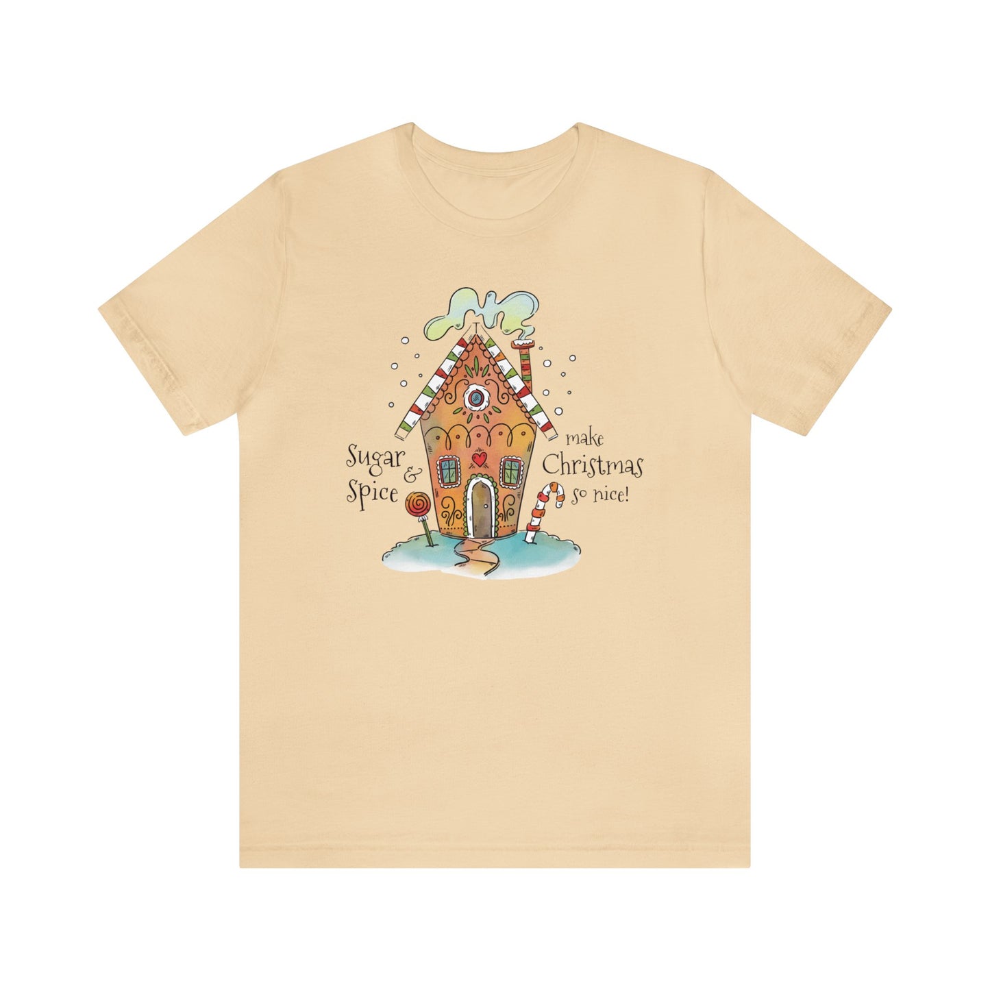 Sugar And Spice Make Christmas So Nice Shirt, Christmas Shirt, Xmas Shirt, Holiday Shirt, Merry Shirt, Festive Shirt, Christmas Gift, Winter