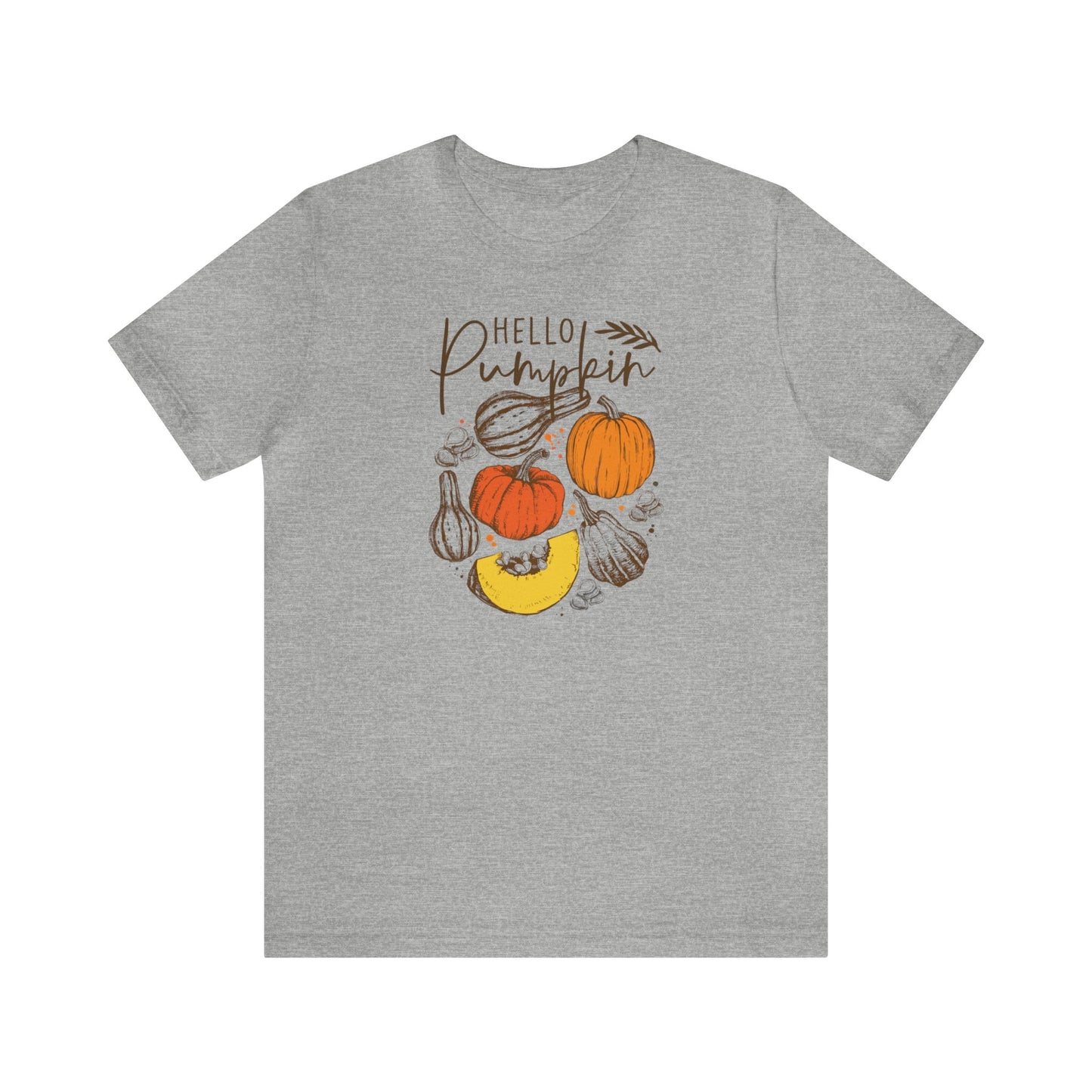 Hello Pumpkin Shirt, Fall Pumpkin Shirt, Cute Fall Shirt, Thanksgiving Shirt, Shirt for Women, Teacher Fall Shirt, Autumn Shirt, Fall Tee