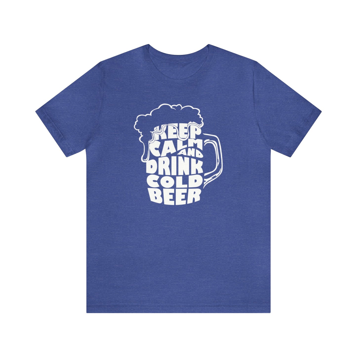 Keep Calm And Drink Cold Beer Shirt, Beer Drinking Shirt, Beer lover Shirt, Drinking Shirt, Sunday Funday Shirt, Alcohol Shirt, Bartender T