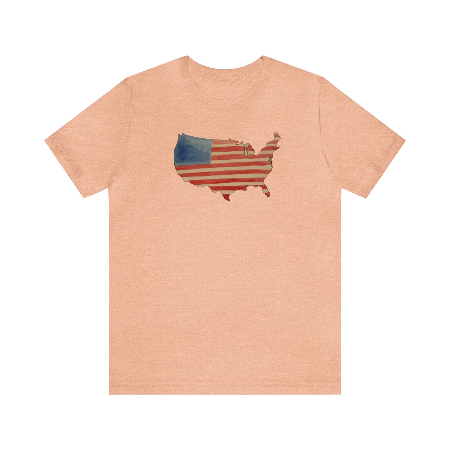 American Flag USA Shirt, Red, White and Blue, 4th of July Shirt, Patriotic Shirt, USA Shirt, Freedom Shirt, United States Country Shirt