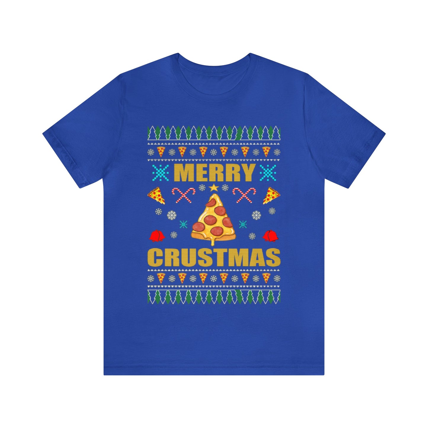 Merry Crustmas Ugly Christmas Sweater, Funny Christmas Sweater, Holiday Sweater, Pizza Christmas Shirt, Pizza Shirt, Pizza Lover, Xmas Shirt
