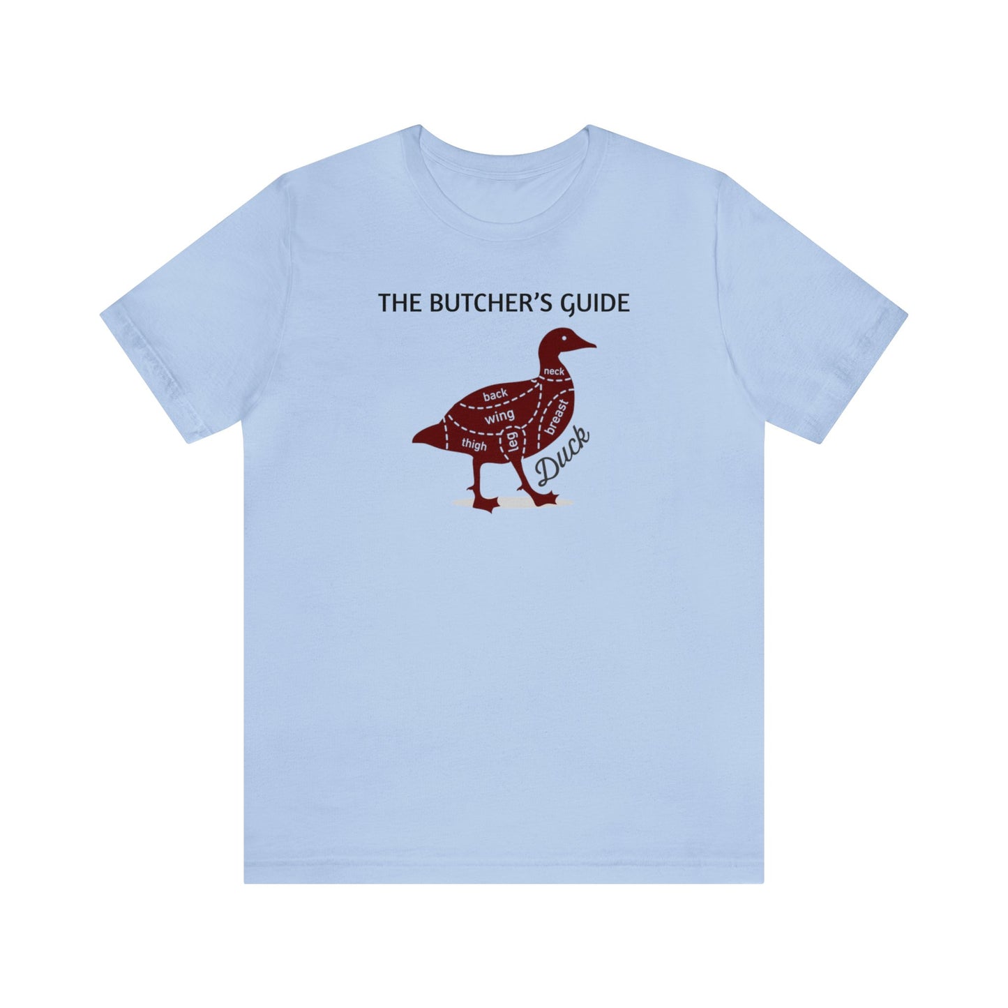The Butcher's Guide Cuts Of Duck Shirt, Thanksgiving Shirt, Thanksgiving Gifts, Fall Duck Shirt, Duck Cuts Shirt, Duck Chef Shirt, Duck Love