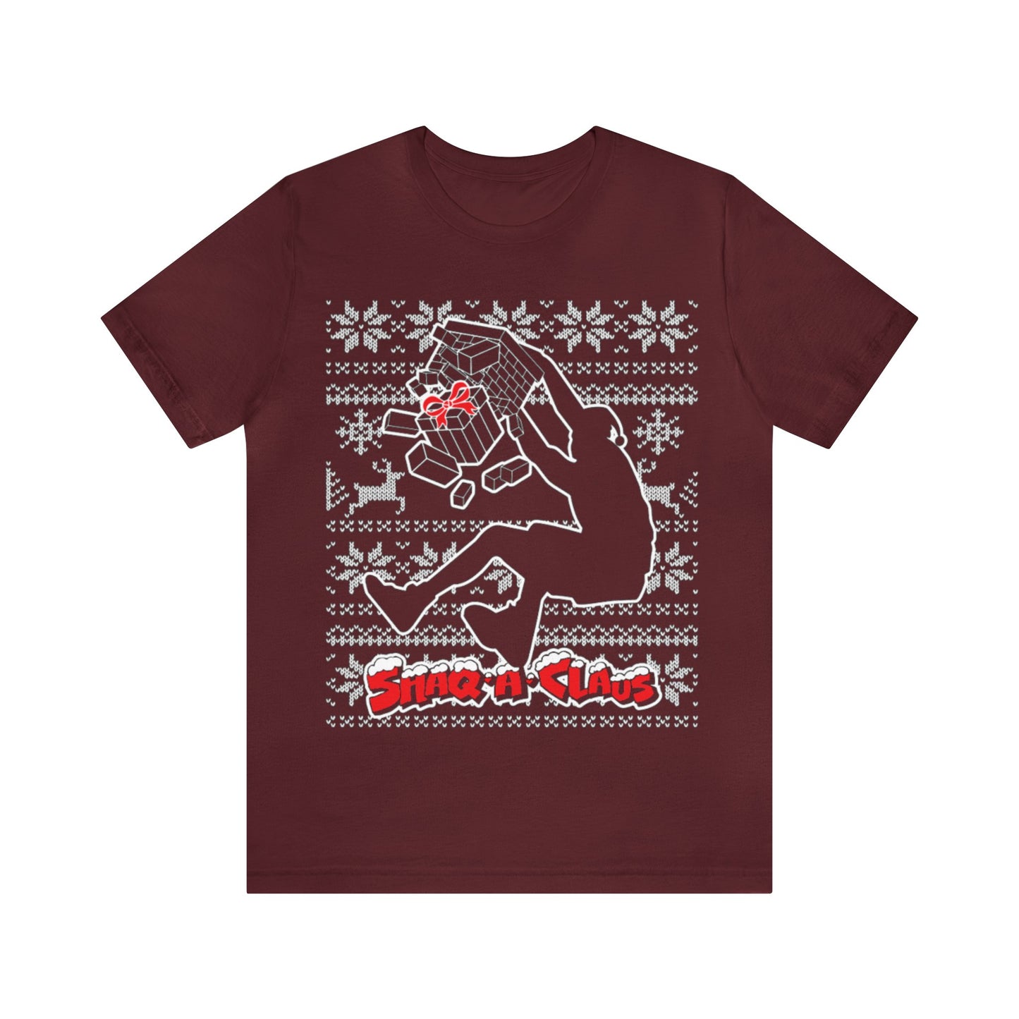 Shaq-A-Claus, Shaquille Ugly Christmas Sweater, Holiday, Ugly, Xmas, Funny Christmas, Funny Gift, Christmas Shirt, Ugly Sweater, Sweatshirt