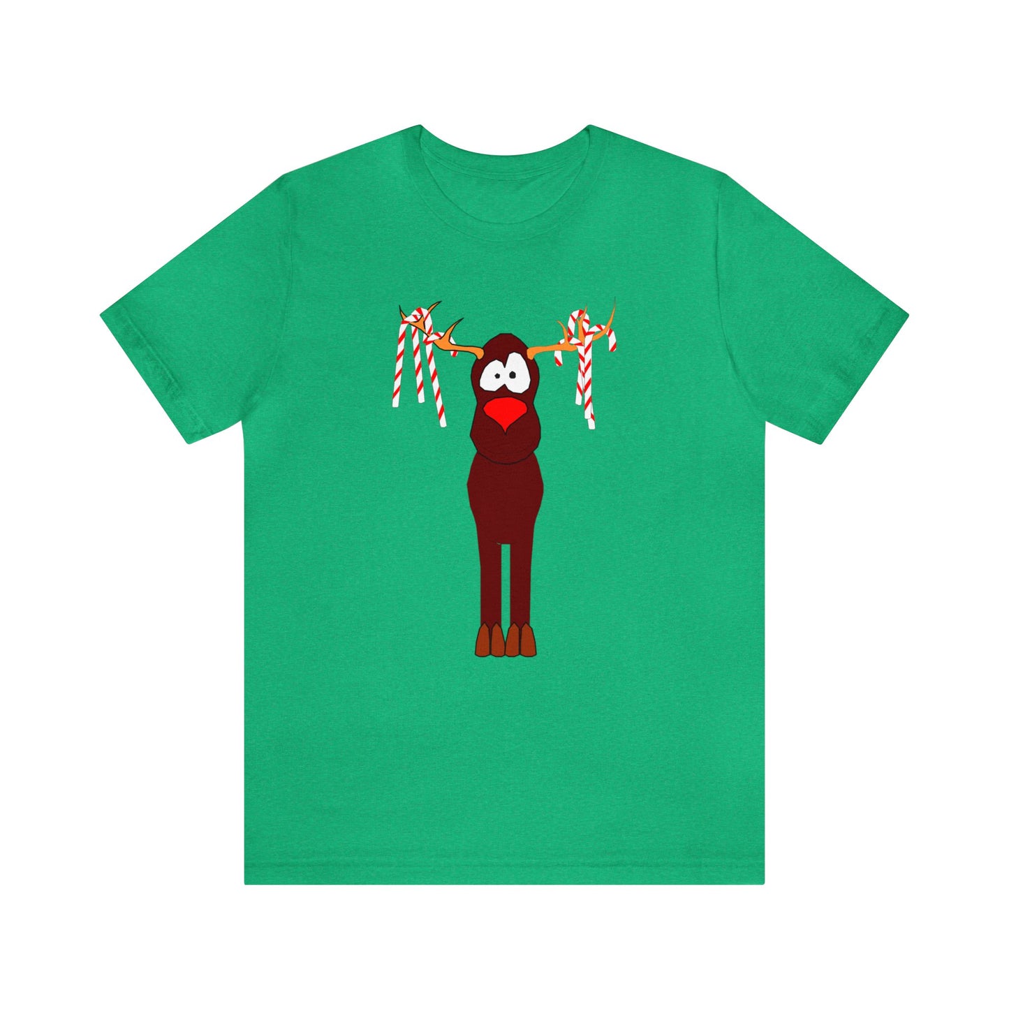 Rudolph Shirt, Reindeer shirt, Christmas Shirt, Xmas Shirt, Holiday Shirt, Merry Shirt, Festive Shirt, Merry Christmas Tee, Christmas Gift
