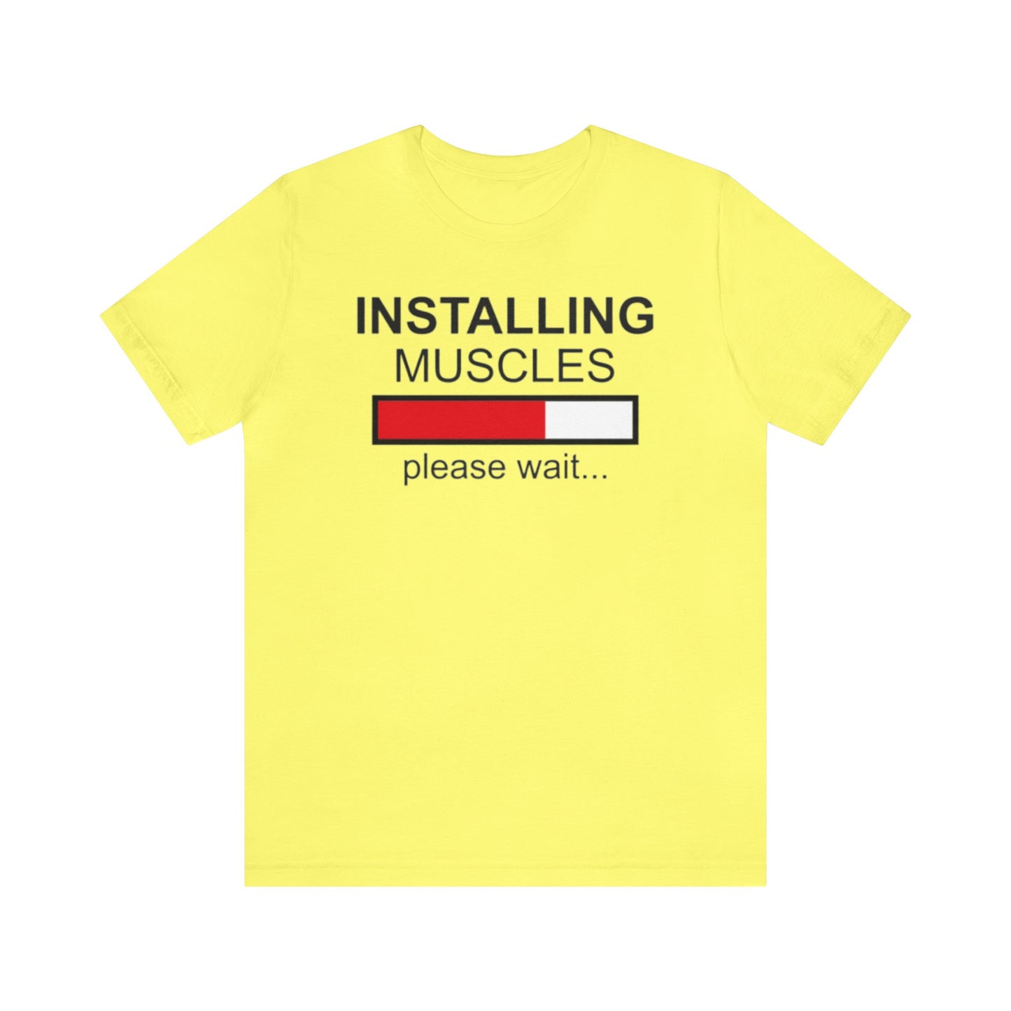 Installing Muscles Please Wait Shirt, Workout Shirt, Funny Shirt, Fitness Gym Shirt, Funny Gym Top, Muscle Shirt, Lifting Shirt, Flexing Tee
