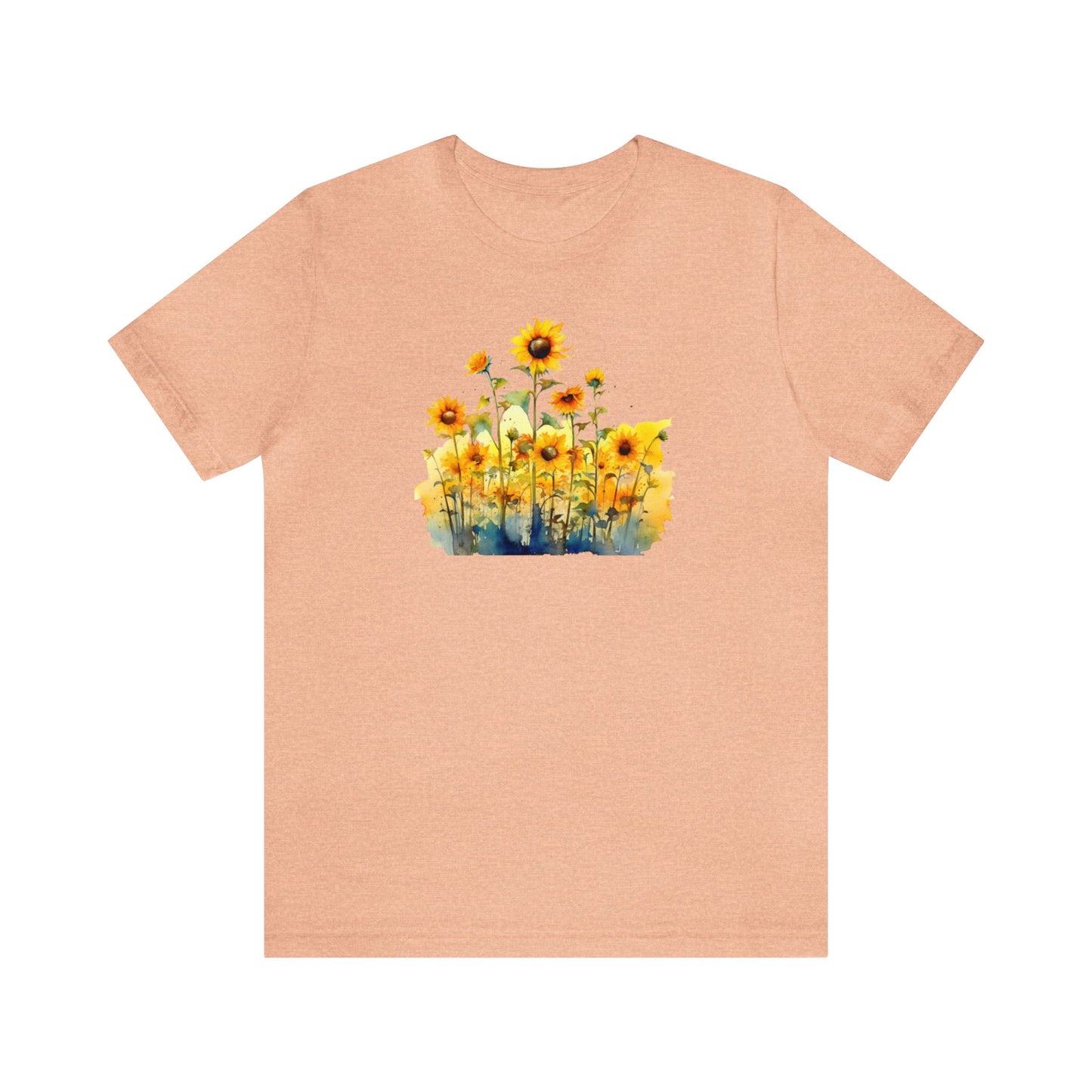 Sunflower Shirt, Flower Print Tee, Womens Garden Shirt, Funny Sunflower Tee, Floral Shirt, Plant Sunflower Shirt, Sunshine Shirt, Sunflower