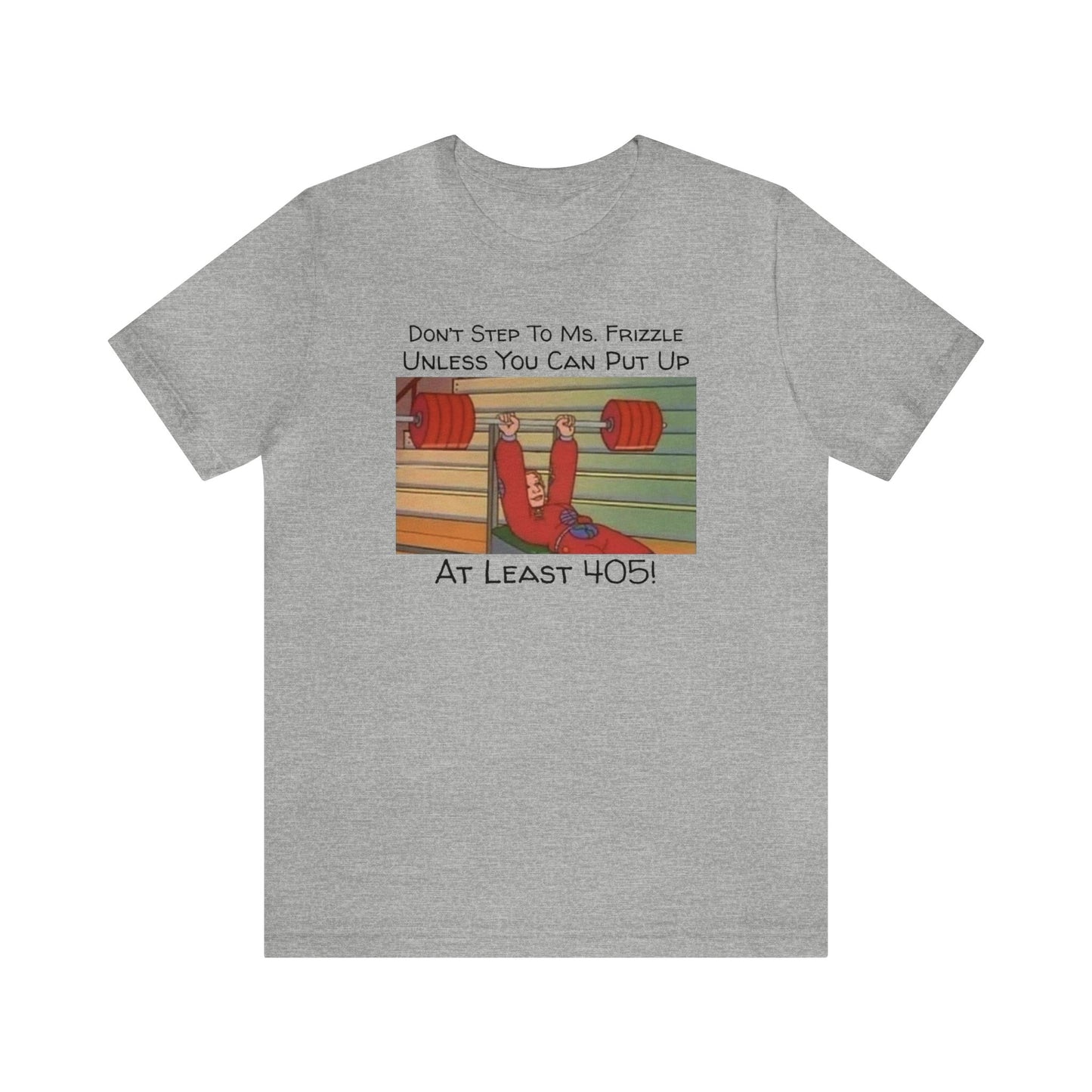 Ms. Frizzle Workout Shirt, Funny Shirt, Magic School Bus Gym T, Fitness Gym Shirt, Funny Gym Top, Muscle Shirt, Lifting Shirt, Flexing Tee,