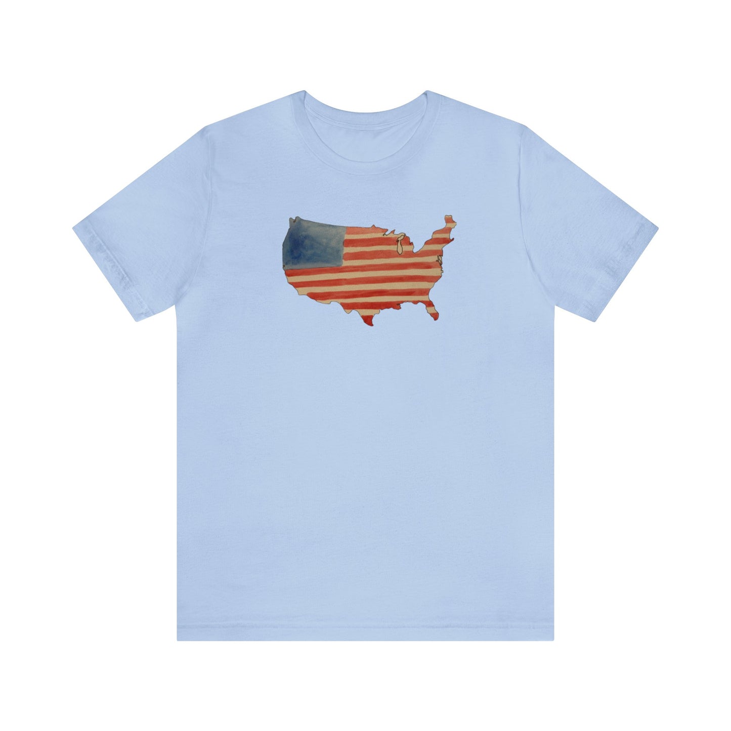 American Flag USA Shirt, Red, White and Blue, 4th of July Shirt, Patriotic Shirt, USA Shirt, Freedom Shirt, United States Country Shirt