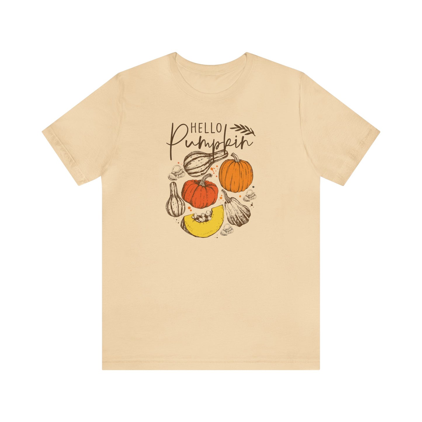 Hello Pumpkin Shirt, Fall Pumpkin Shirt, Cute Fall Shirt, Thanksgiving Shirt, Shirt for Women, Teacher Fall Shirt, Autumn Shirt, Fall Tee