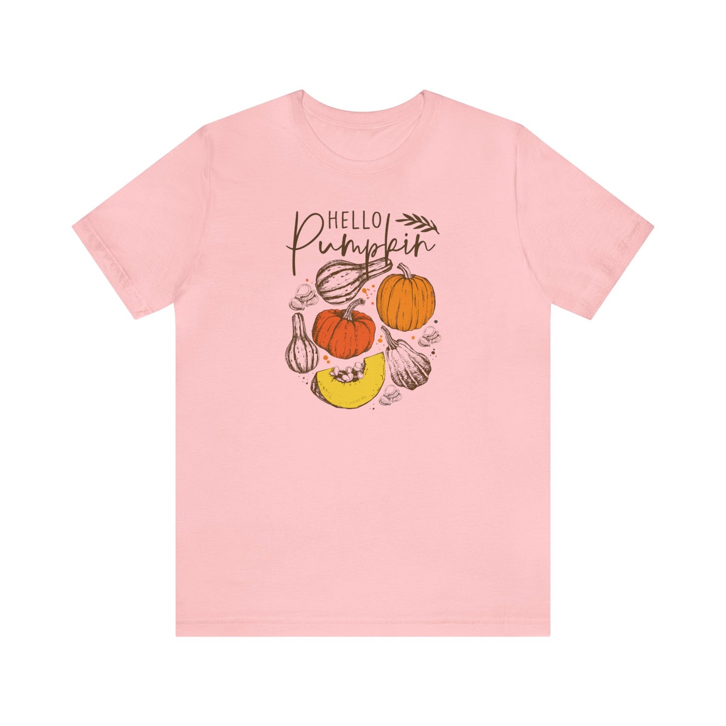 Hello Pumpkin Shirt, Fall Pumpkin Shirt, Cute Fall Shirt, Thanksgiving Shirt, Shirt for Women, Teacher Fall Shirt, Autumn Shirt, Fall Tee