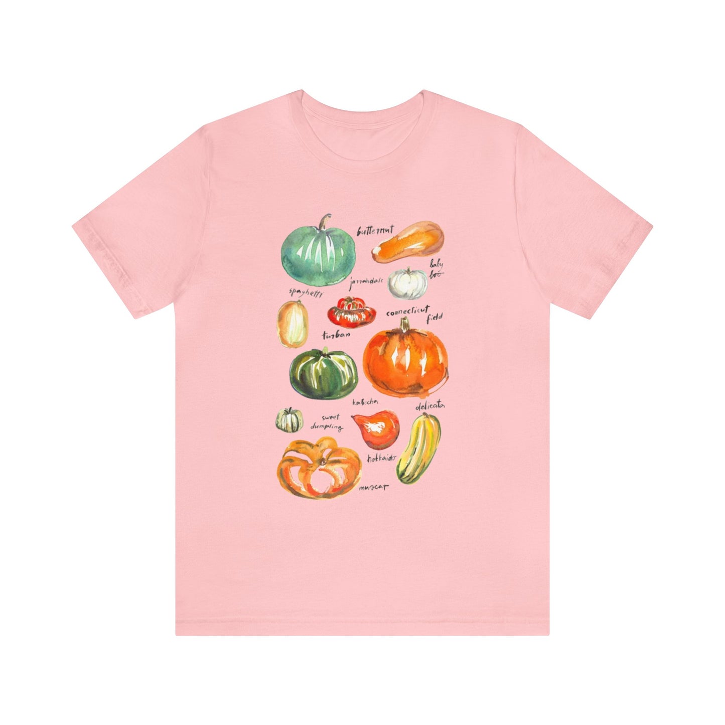 Squash Variety Shirt, Thanksgiving Fall Shirt, Cottagecore Shirt, Squash and Gourd Shirt, Gardener & Plant Lover Shirt, Autumn Season Shirt