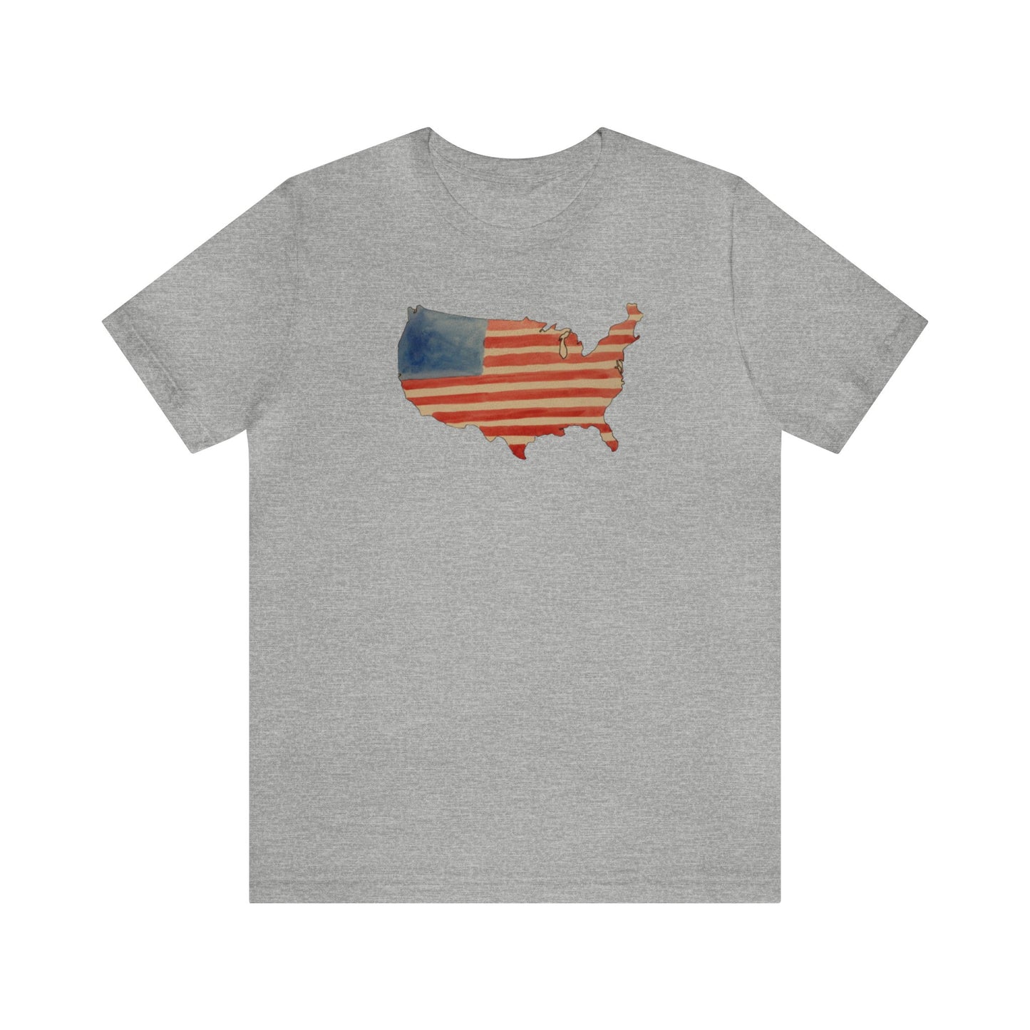 American Flag USA Shirt, Red, White and Blue, 4th of July Shirt, Patriotic Shirt, USA Shirt, Freedom Shirt, United States Country Shirt