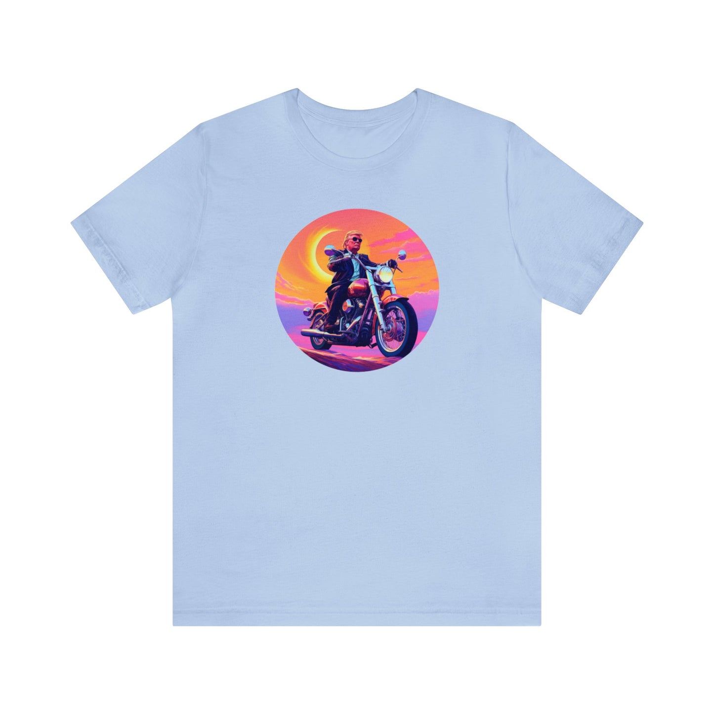 Donald Trump Riding a Motorcycle, Patriotic Shirt, Freedom Shirt, President Shirt, American Shirt, Donald Trump Shirt, MAGA, Biker T, Trump