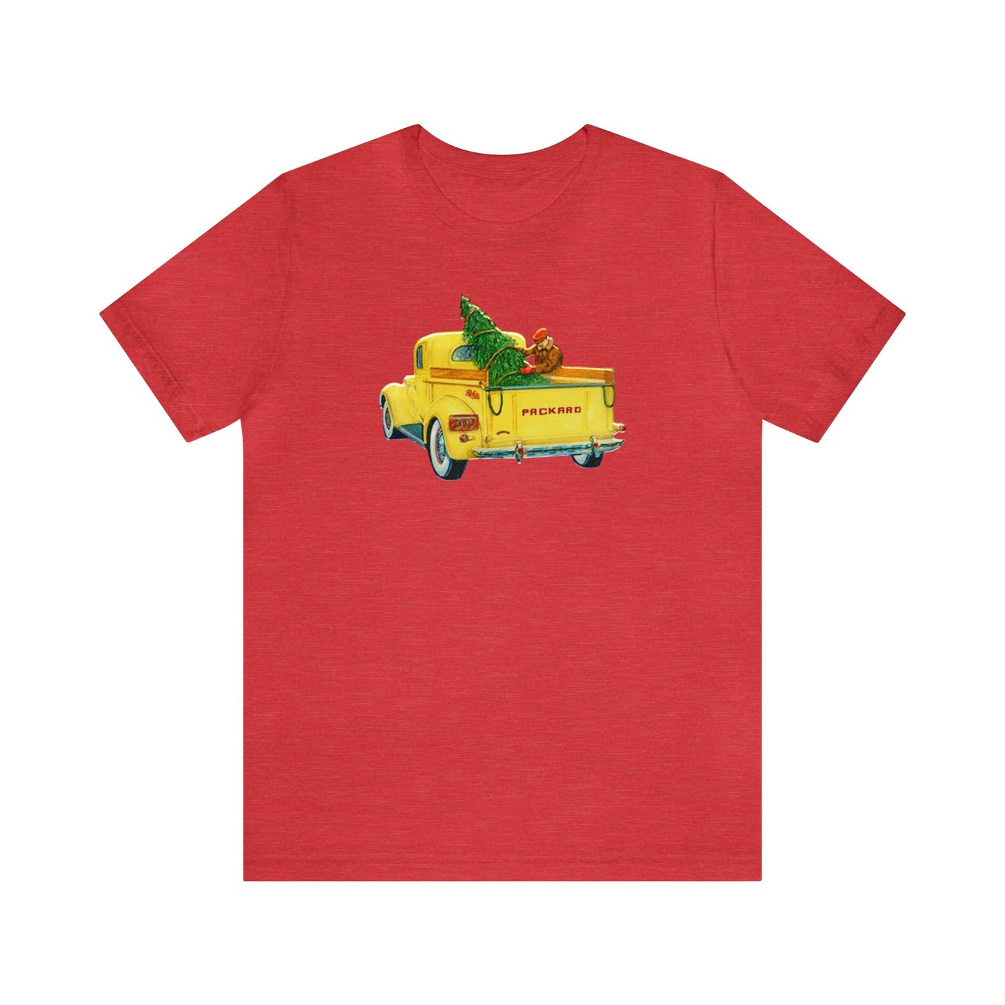 Farm Fresh Christmas Tree Truck Shirt, Vintage Christmas Truck Shirt, Packard Truck Shirt, Xmas Shirt, Holiday Shirt, Merry Shirt, Festive T