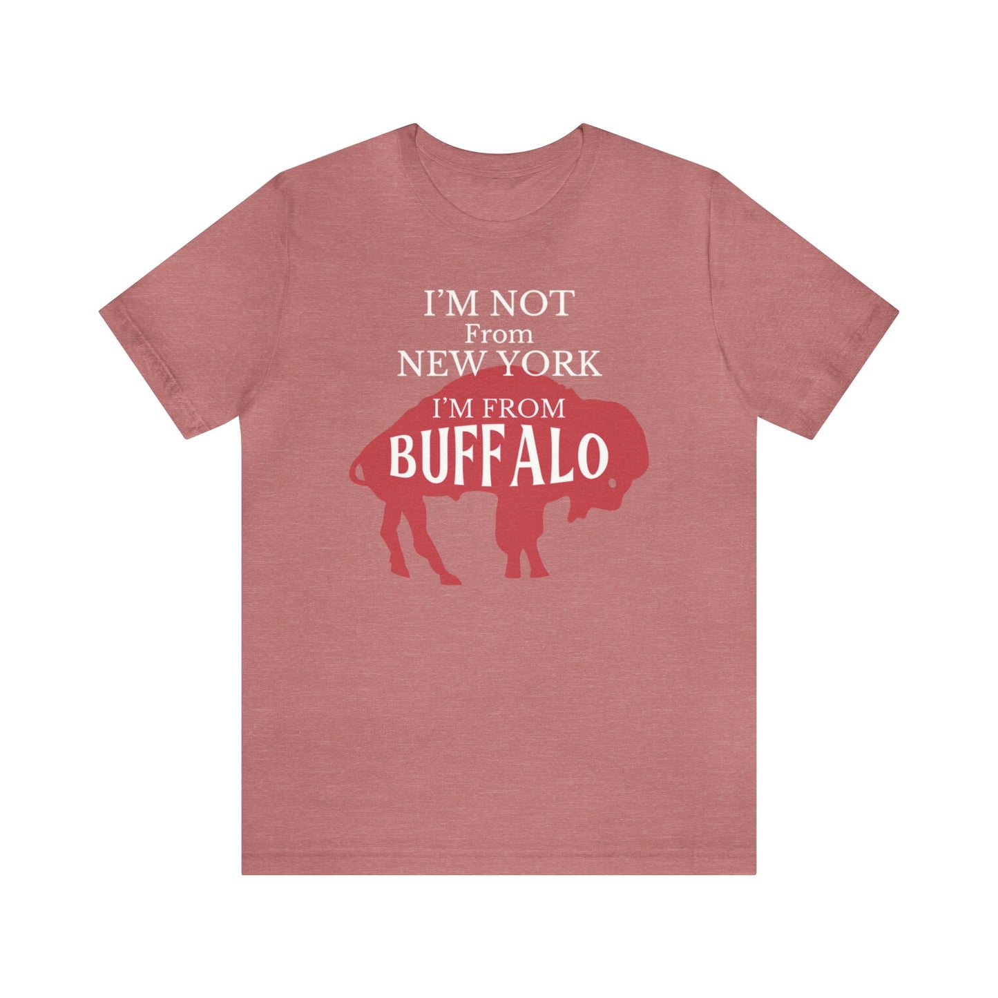 I'm Not From New York I'm From Buffalo Shirt, Bills Football Shirt, East Coast Shirt, Freedom Shirt, Funny Buffalo Football Shirt, Buffalo