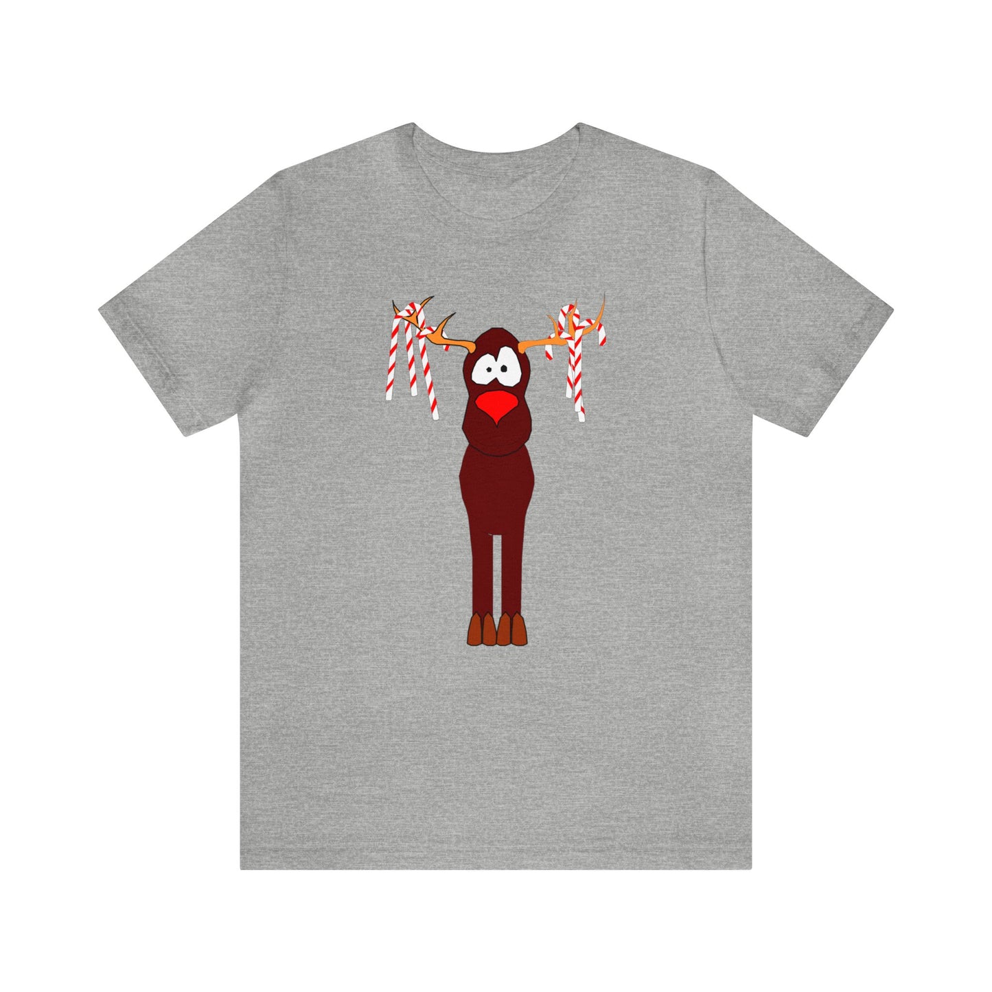 Rudolph Shirt, Reindeer shirt, Christmas Shirt, Xmas Shirt, Holiday Shirt, Merry Shirt, Festive Shirt, Merry Christmas Tee, Christmas Gift