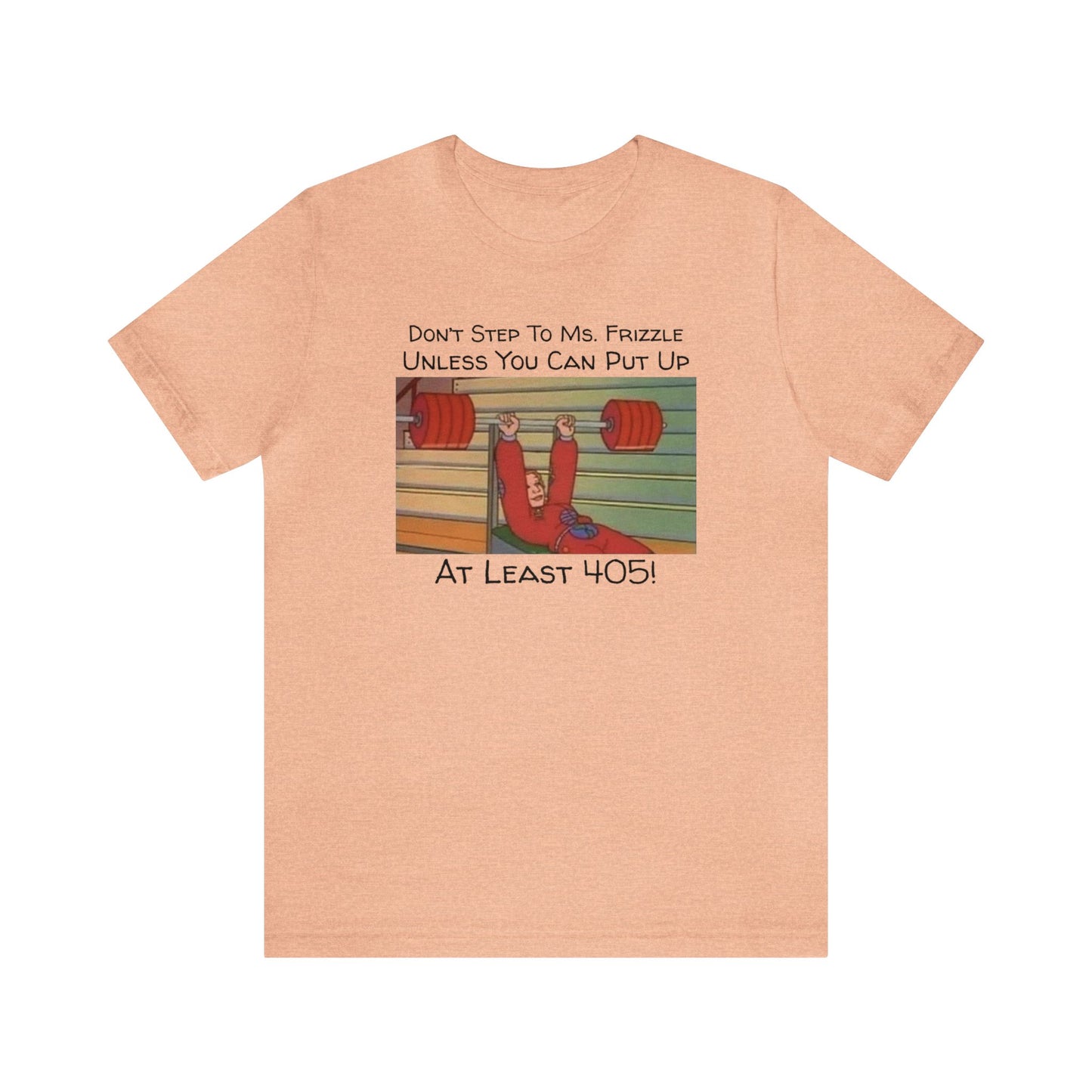 Ms. Frizzle Workout Shirt, Funny Shirt, Magic School Bus Gym T, Fitness Gym Shirt, Funny Gym Top, Muscle Shirt, Lifting Shirt, Flexing Tee,