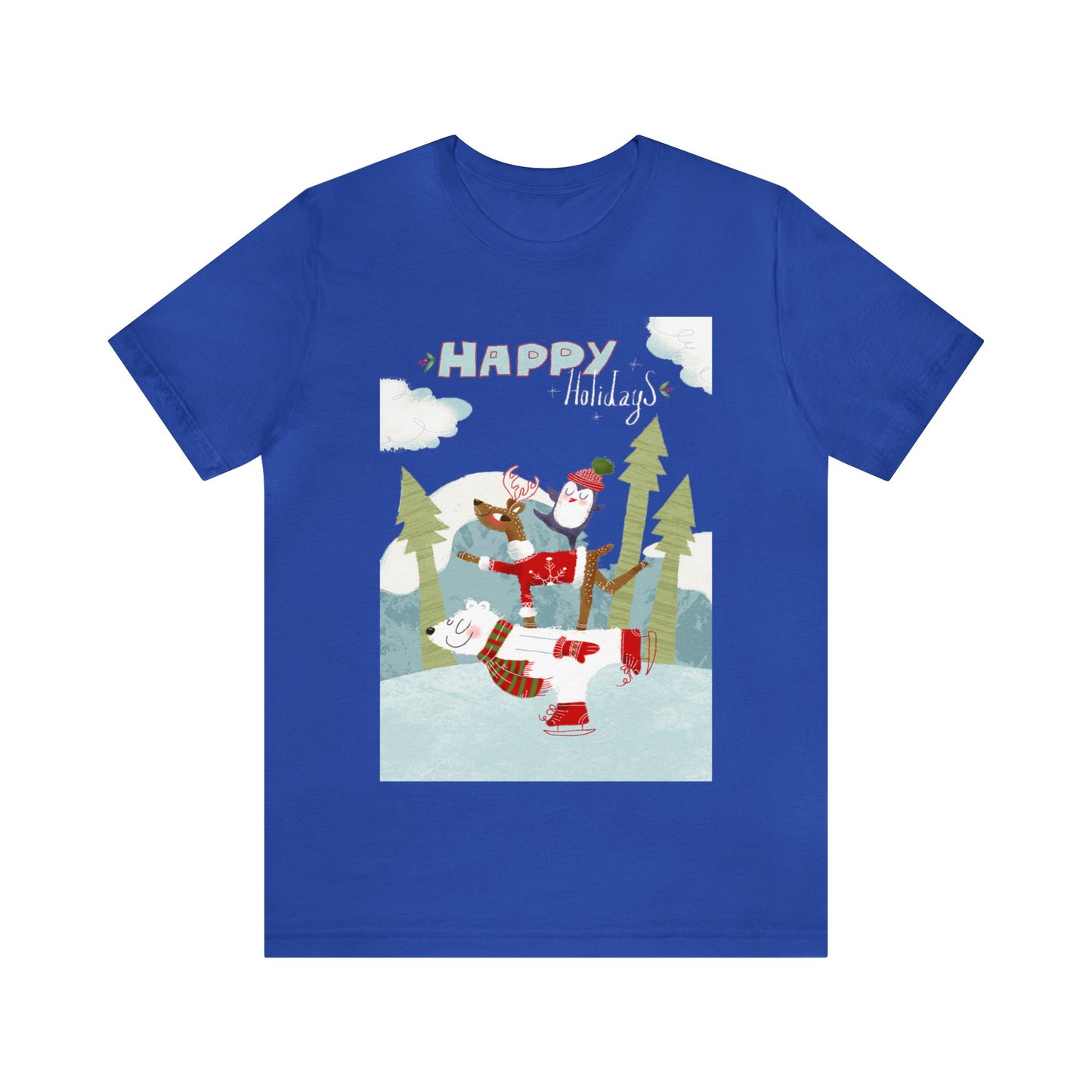 Happy Holidays Shirt, Christmas Shirt, Xmas Shirt, Holiday Shirt, Merry Shirt, Festive Shirt, Merry Christmas Tee, Christmas Gift, Holiday