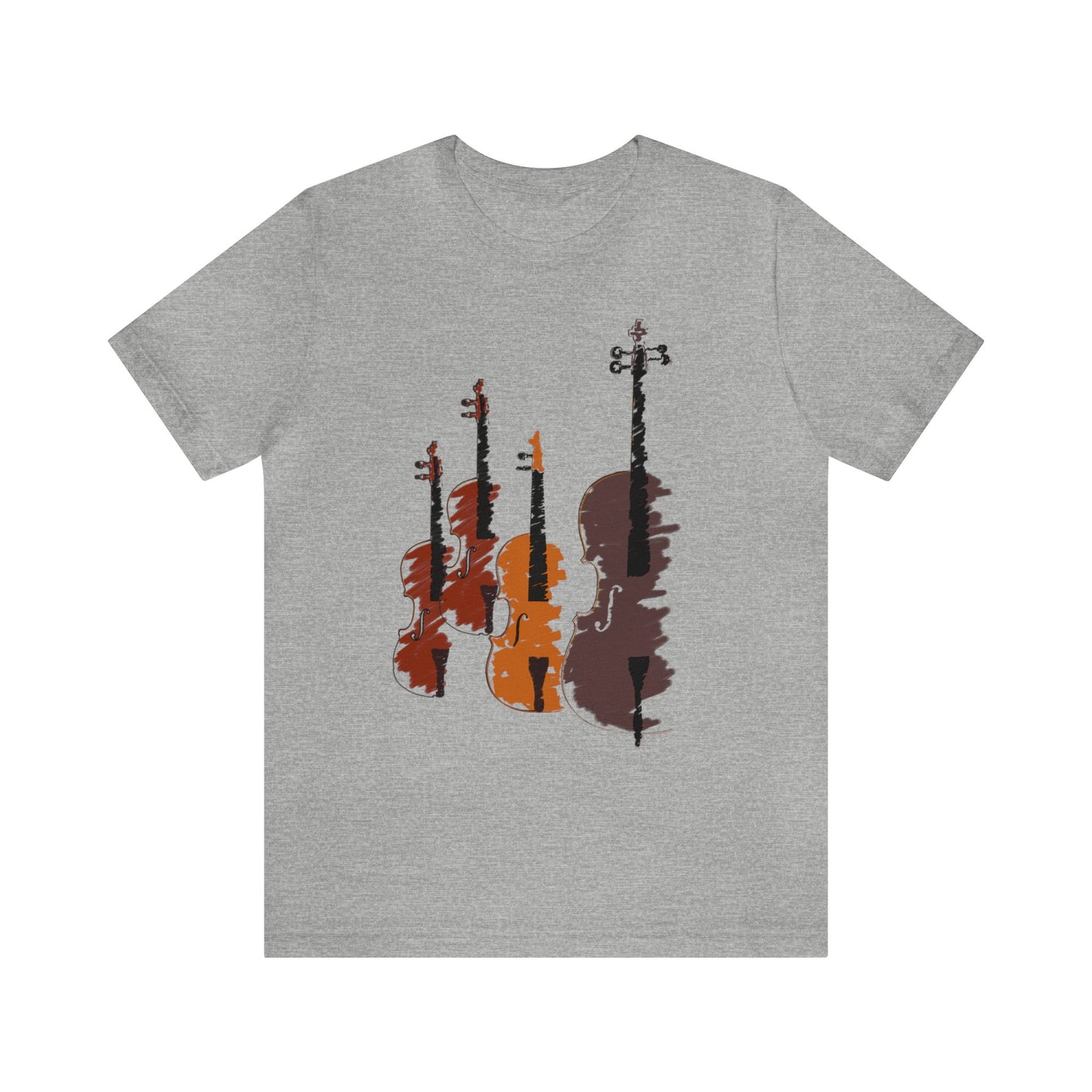 String Quartet Shirt, Violin Shirt, Viola Shirt, Cello Shirt, Music Shirt, Instrument Shirt, Musical Instrument Shirt, Music Lover Tee