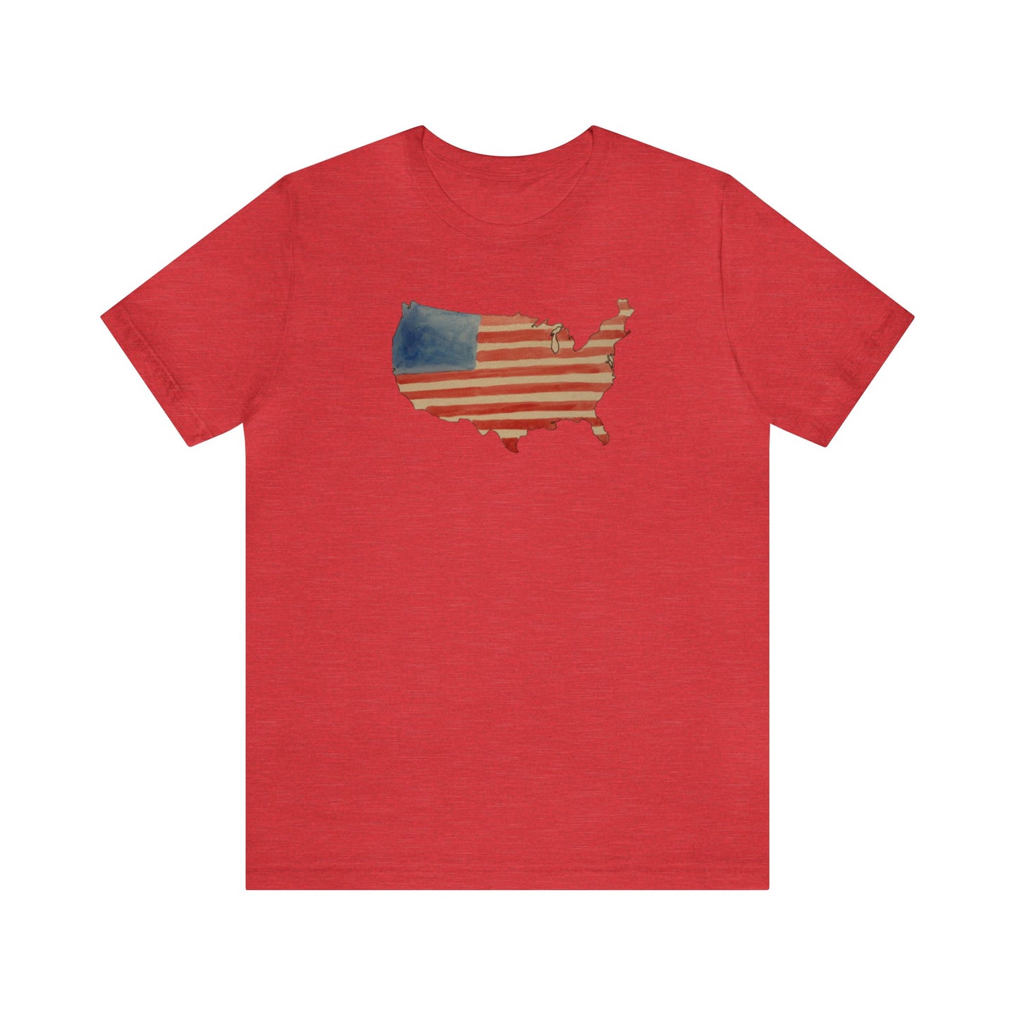 American Flag USA Shirt, Red, White and Blue, 4th of July Shirt, Patriotic Shirt, USA Shirt, Freedom Shirt, United States Country Shirt