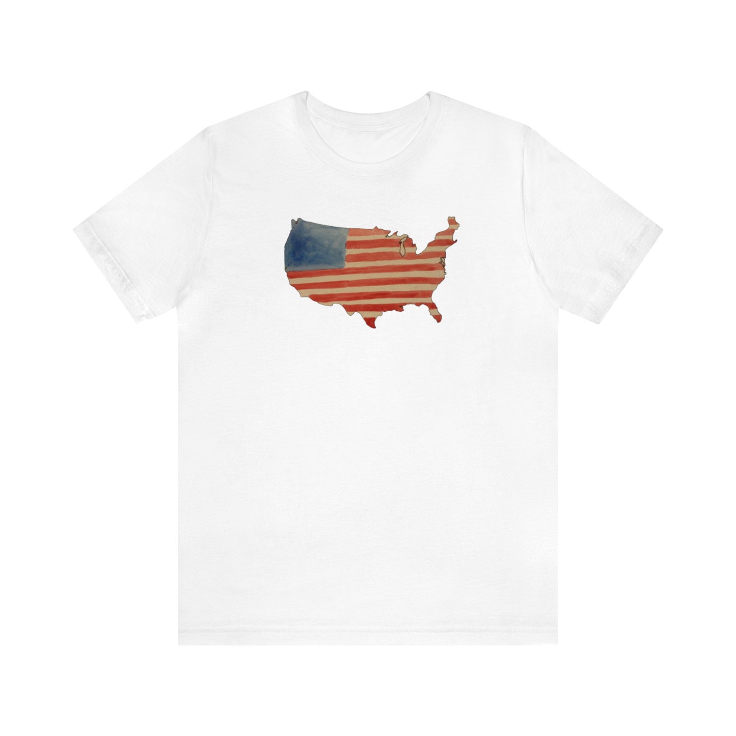 American Flag USA Shirt, Red, White and Blue, 4th of July Shirt, Patriotic Shirt, USA Shirt, Freedom Shirt, United States Country Shirt