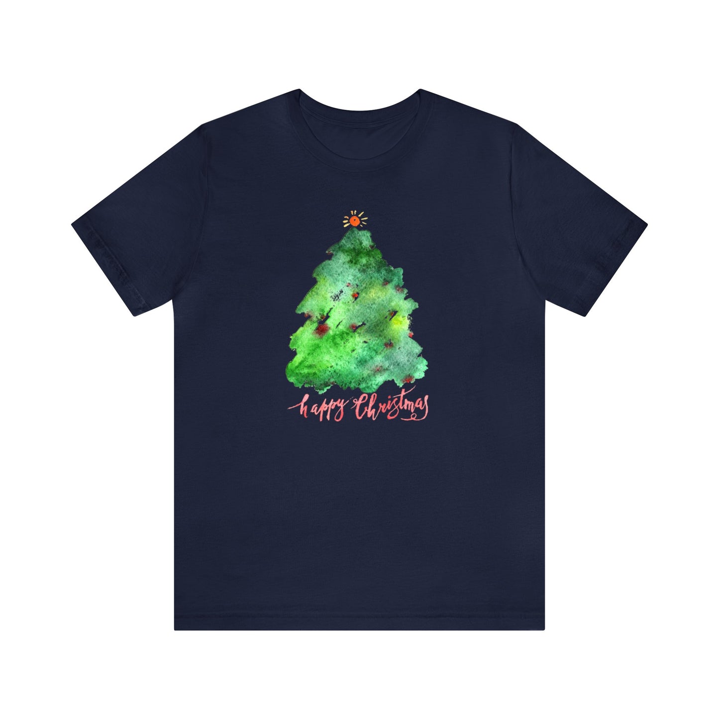 Happy Christmas Tree Shirt, Christmas Shirt, Xmas Shirt, Holiday Shirt, Merry Shirt, Festive Shirt, Merry Christmas Tee, Christmas Gift