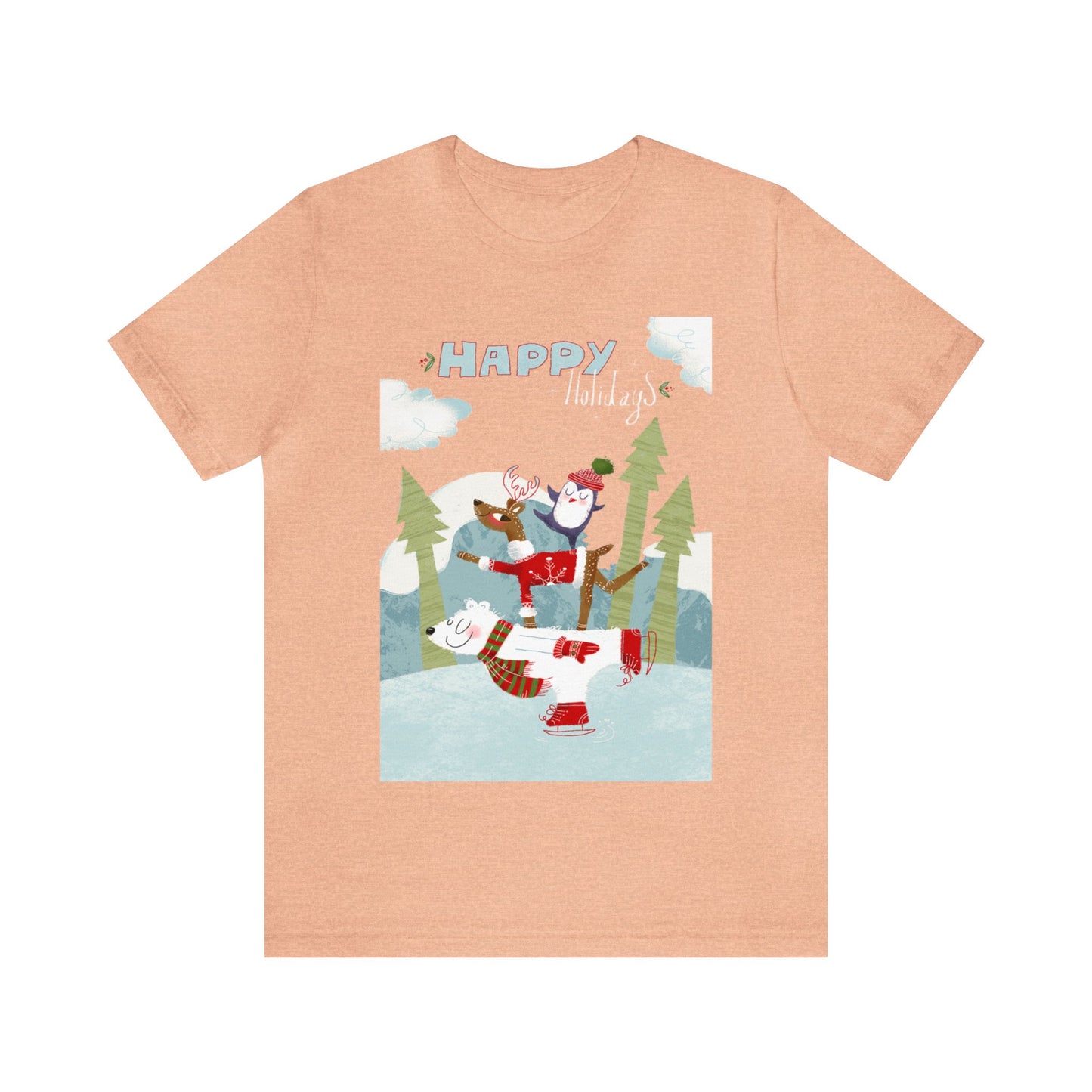 Happy Holidays Shirt, Christmas Shirt, Xmas Shirt, Holiday Shirt, Merry Shirt, Festive Shirt, Merry Christmas Tee, Christmas Gift, Holiday