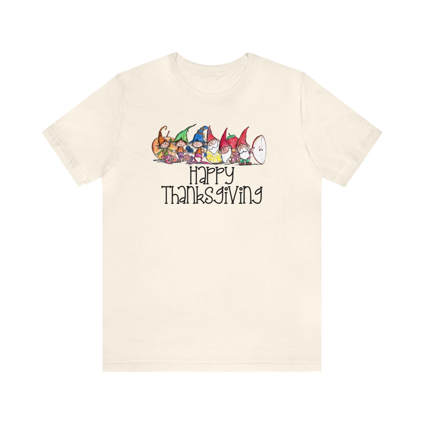 Happy Thanksgiving Gnomes, Hello Fall, Fall Shirt, Autumn Shirt, Cute Fall Shirt, Thanksgiving Shirt, Shirt for Women, Teacher Fall Shirt