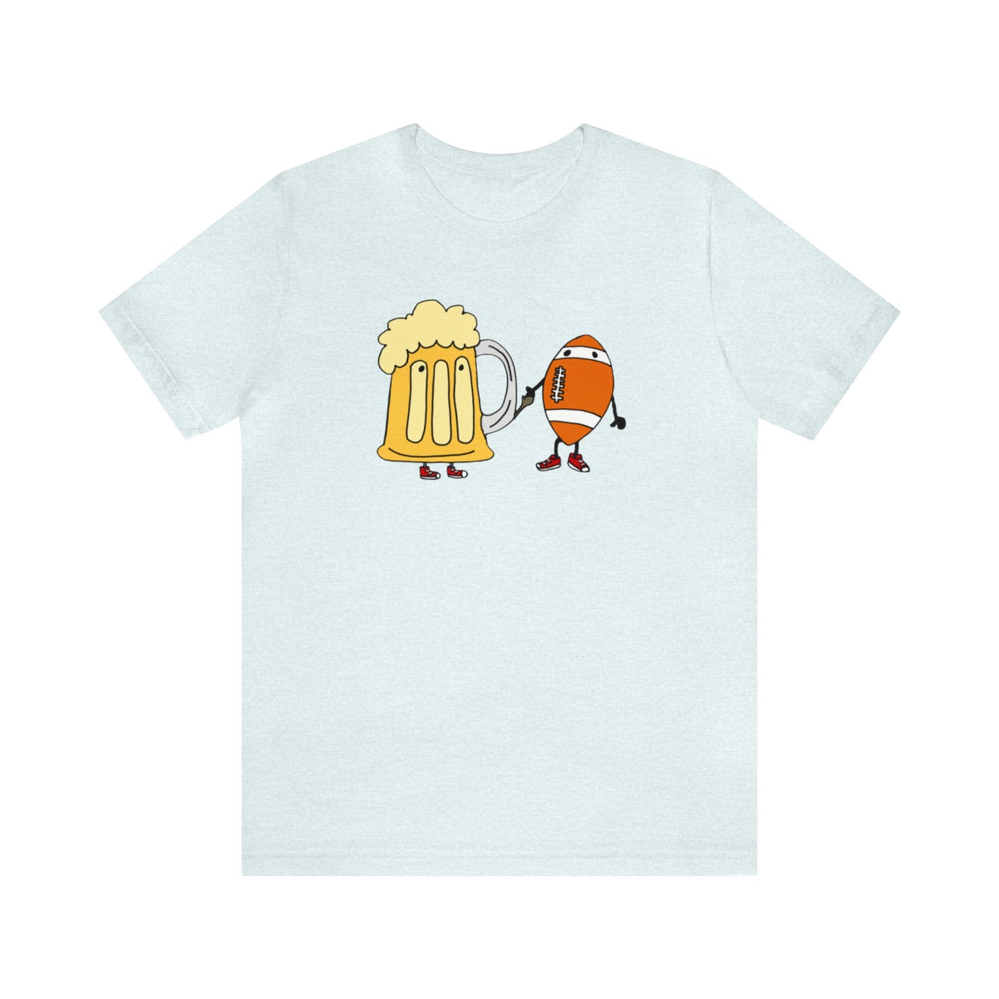 Beer and Football Shirt, Amerca's Past Time Shirt, American Dream Shirt, Football Lover Shirt, Beer Lover Shirt, Football Tee, Funny Sport T