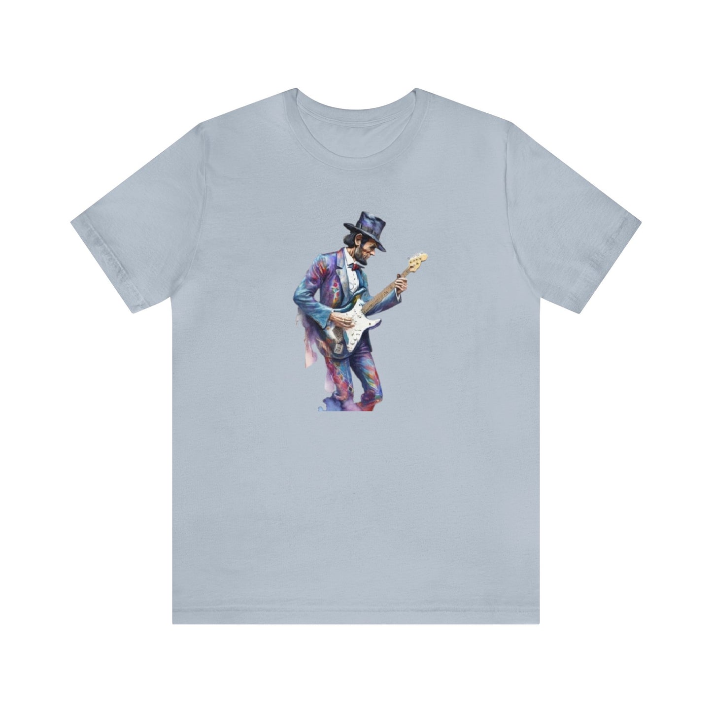 Abraham Lincoln Playing Guitar Shirt, Abe Lincoln Shirt, Patriotic Shirt, 4th of July Shirt, Freedom Shirt, President Shirt, American Shirt