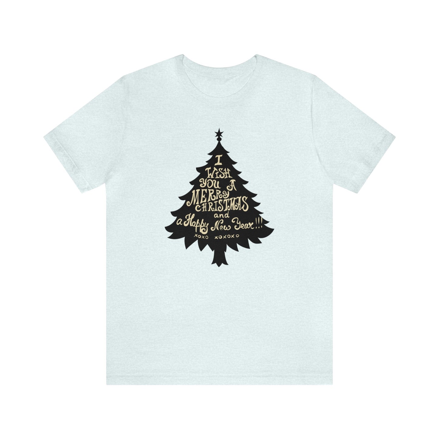 I Wish You A Merry Christmas And A Happy New Year Shirt, Christmas Tree Shirt, Christmas Shirt, Holiday Shirt, Merry Shirt, Festive Shirt