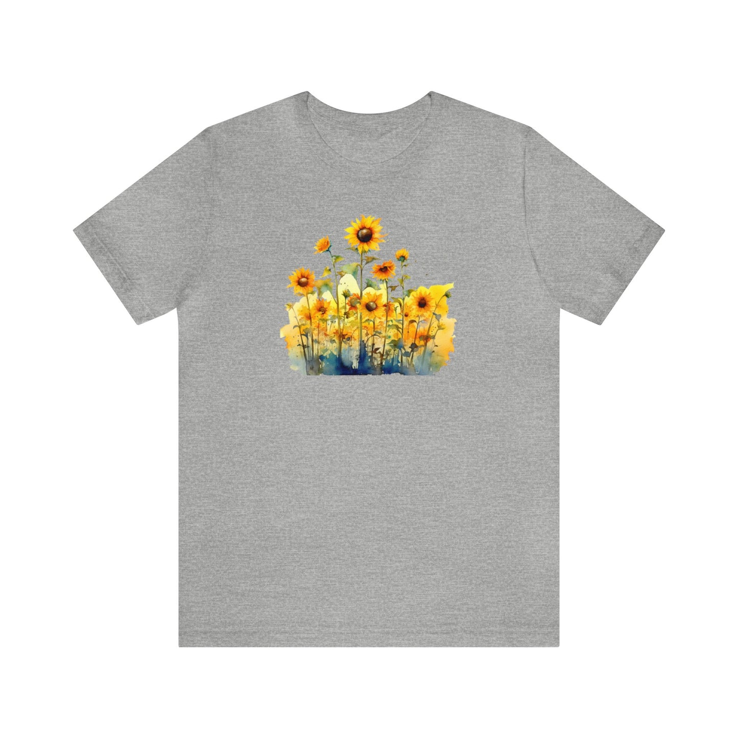 Sunflower Shirt, Flower Print Tee, Womens Garden Shirt, Funny Sunflower Tee, Floral Shirt, Plant Sunflower Shirt, Sunshine Shirt, Sunflower