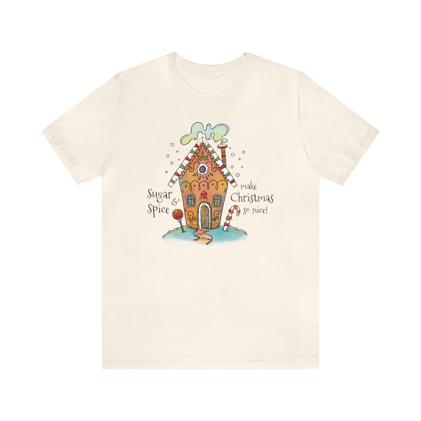 Sugar And Spice Make Christmas So Nice Shirt, Christmas Shirt, Xmas Shirt, Holiday Shirt, Merry Shirt, Festive Shirt, Christmas Gift, Winter
