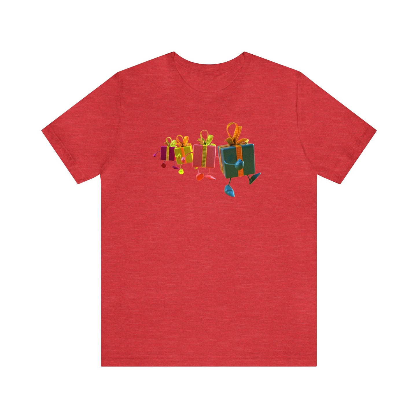 Four Walking Presents Shirt, Present Shirt, Christmas Shirt, Xmas Shirt, Holiday Shirt, Merry Shirt, Festive Shirt, Christmas Gift, Winter T
