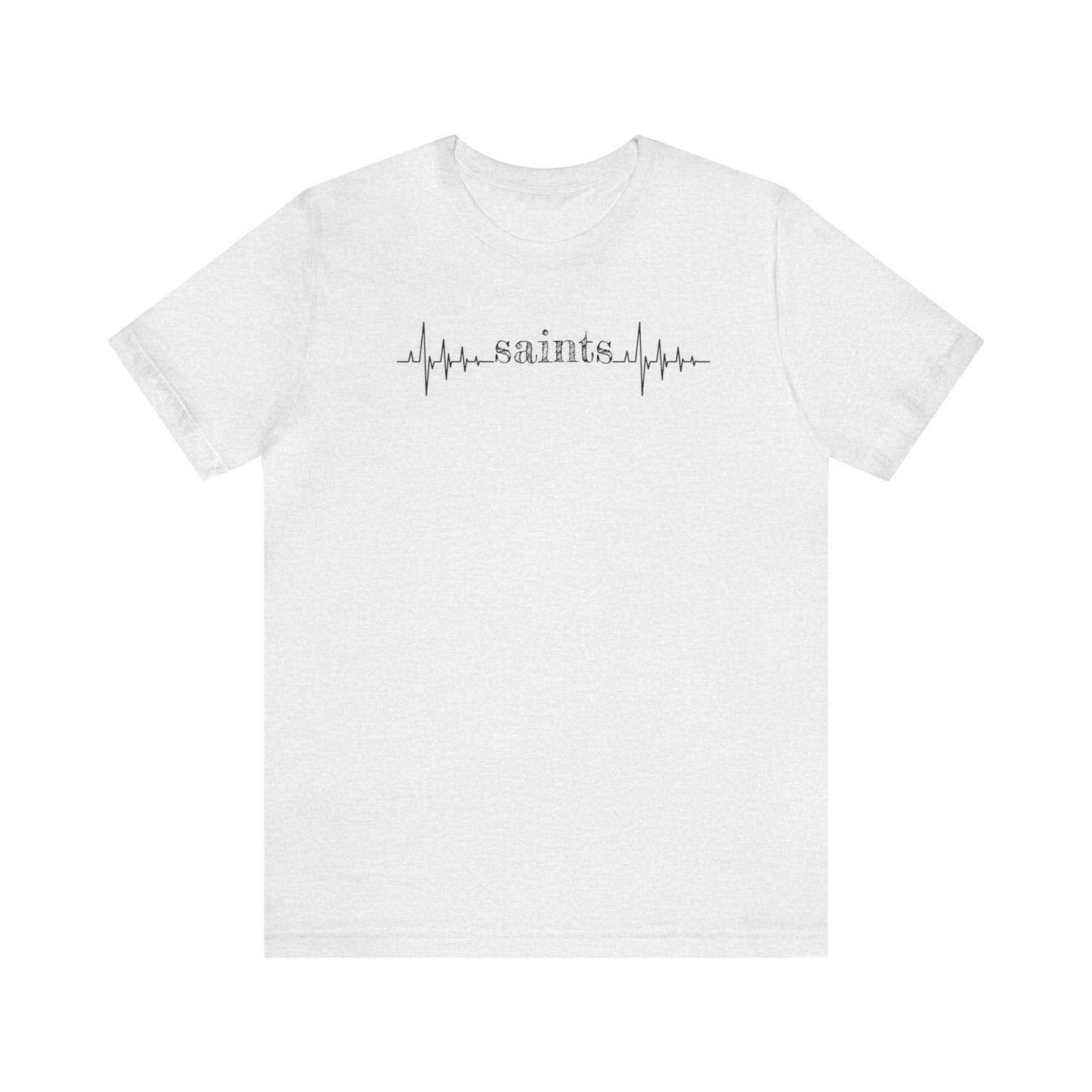 Heartbeat New Orleans Saints Shirt, Football Shirt, Heartbeat Sports Shirt, New Orleans Football, Football T, Heartbeat Shirt, Saints Shirt