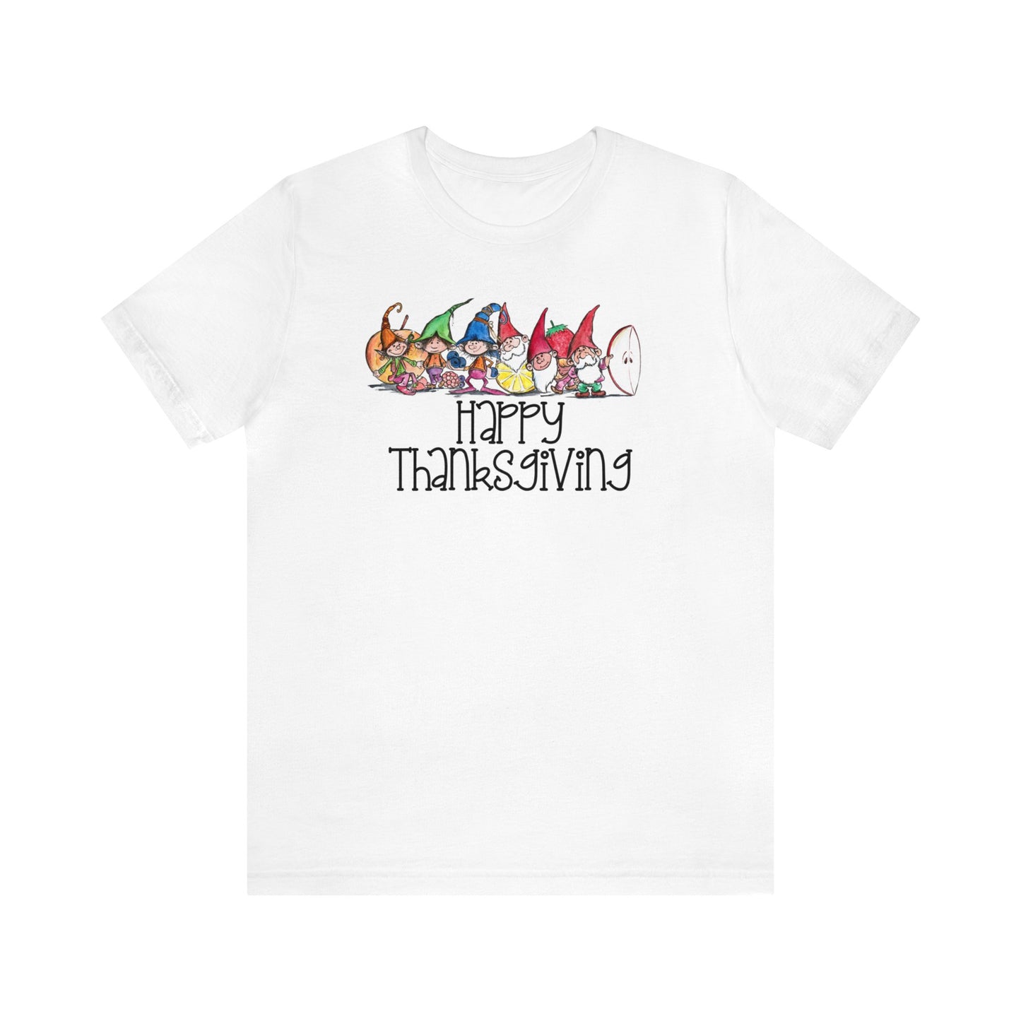 Happy Thanksgiving Gnomes, Hello Fall, Fall Shirt, Autumn Shirt, Cute Fall Shirt, Thanksgiving Shirt, Shirt for Women, Teacher Fall Shirt