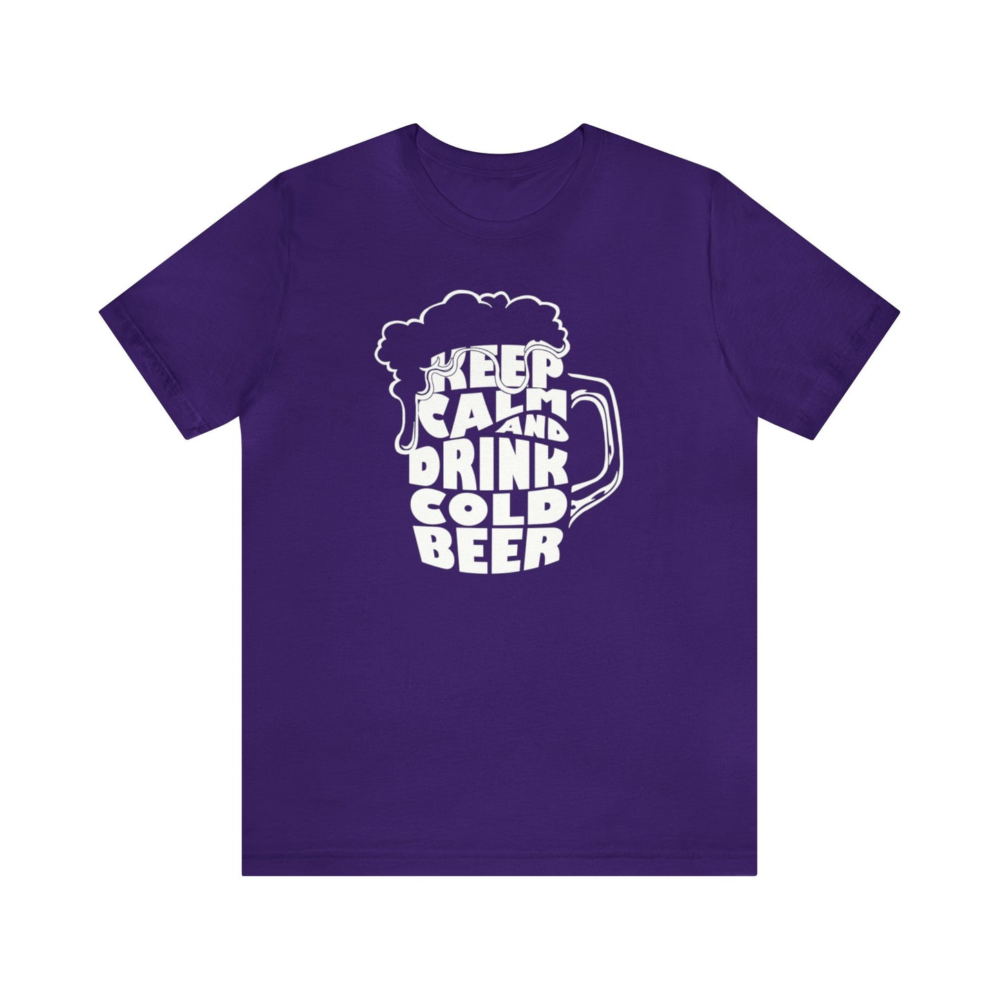 Keep Calm And Drink Cold Beer Shirt, Beer Drinking Shirt, Beer lover Shirt, Drinking Shirt, Sunday Funday Shirt, Alcohol Shirt, Bartender T
