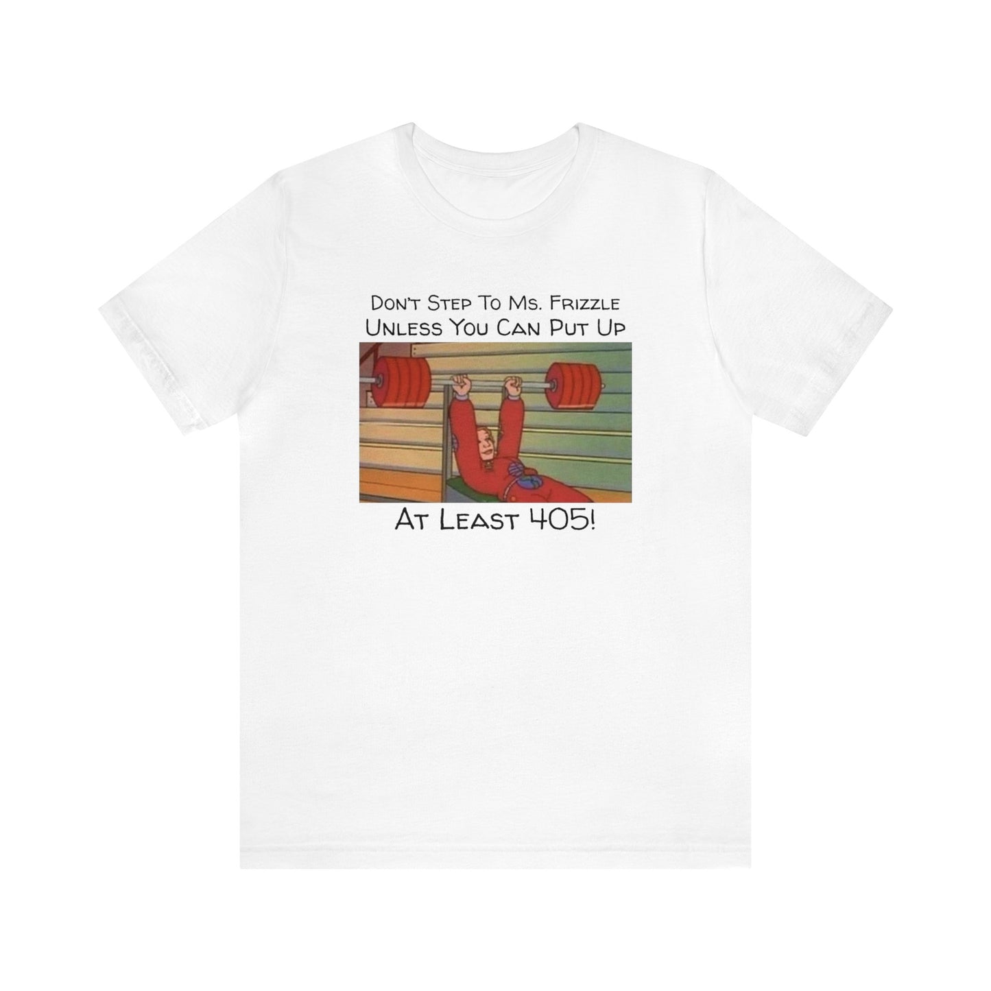 Ms. Frizzle Workout Shirt, Funny Shirt, Magic School Bus Gym T, Fitness Gym Shirt, Funny Gym Top, Muscle Shirt, Lifting Shirt, Flexing Tee,