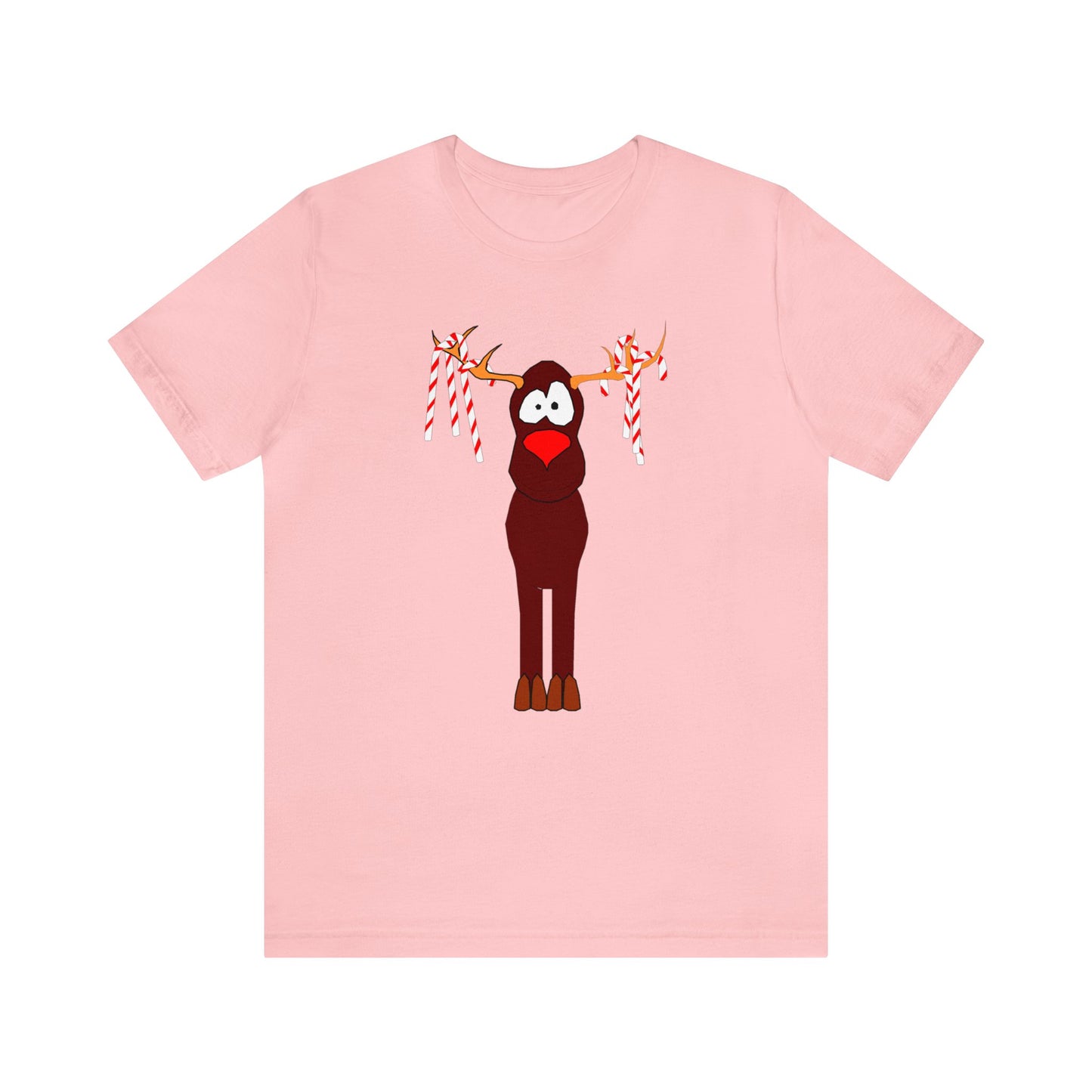 Rudolph Shirt, Reindeer shirt, Christmas Shirt, Xmas Shirt, Holiday Shirt, Merry Shirt, Festive Shirt, Merry Christmas Tee, Christmas Gift
