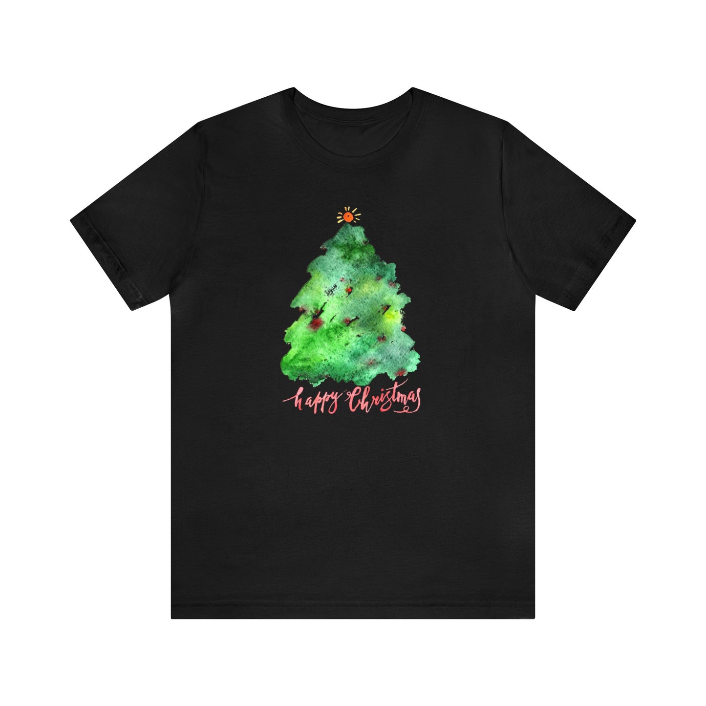 Happy Christmas Tree Shirt, Christmas Shirt, Xmas Shirt, Holiday Shirt, Merry Shirt, Festive Shirt, Merry Christmas Tee, Christmas Gift