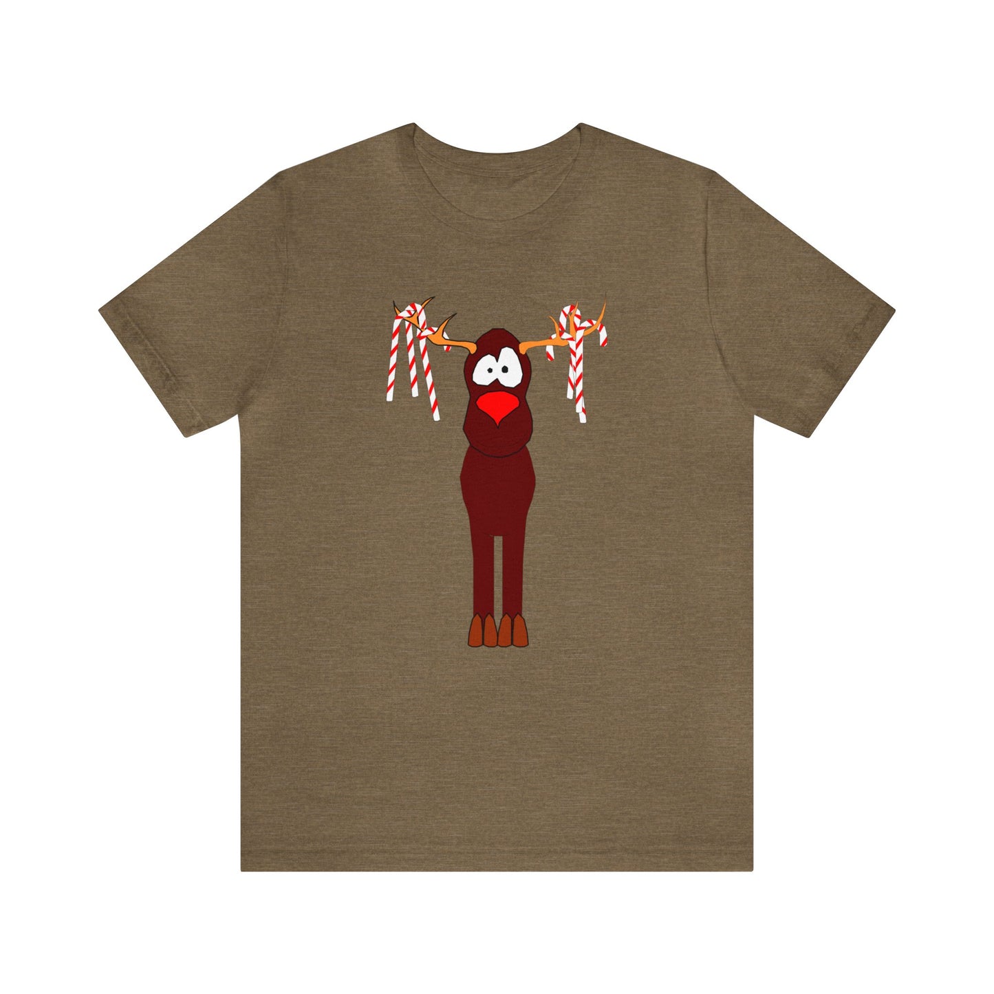 Rudolph Shirt, Reindeer shirt, Christmas Shirt, Xmas Shirt, Holiday Shirt, Merry Shirt, Festive Shirt, Merry Christmas Tee, Christmas Gift